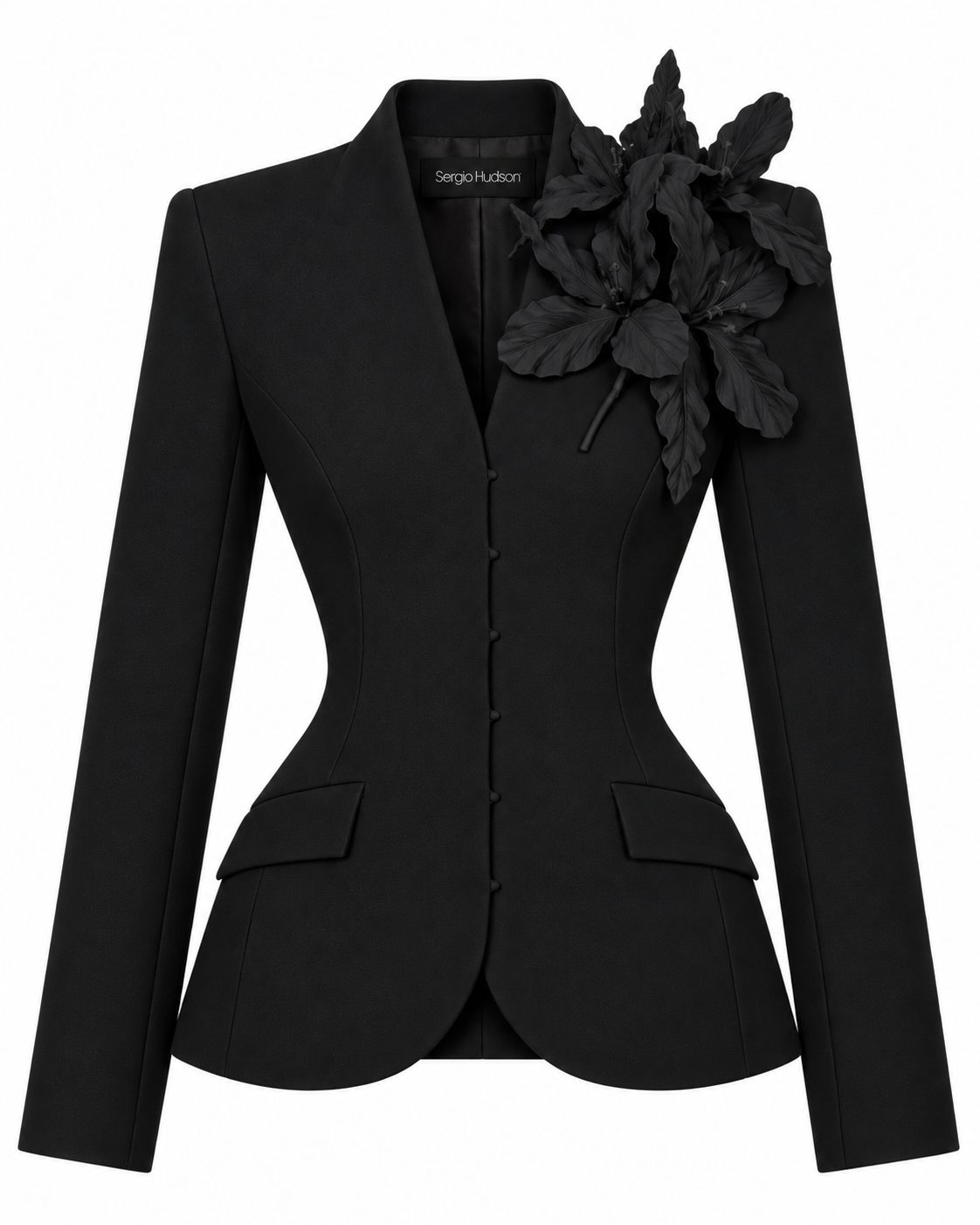COLLARLESS JACKET