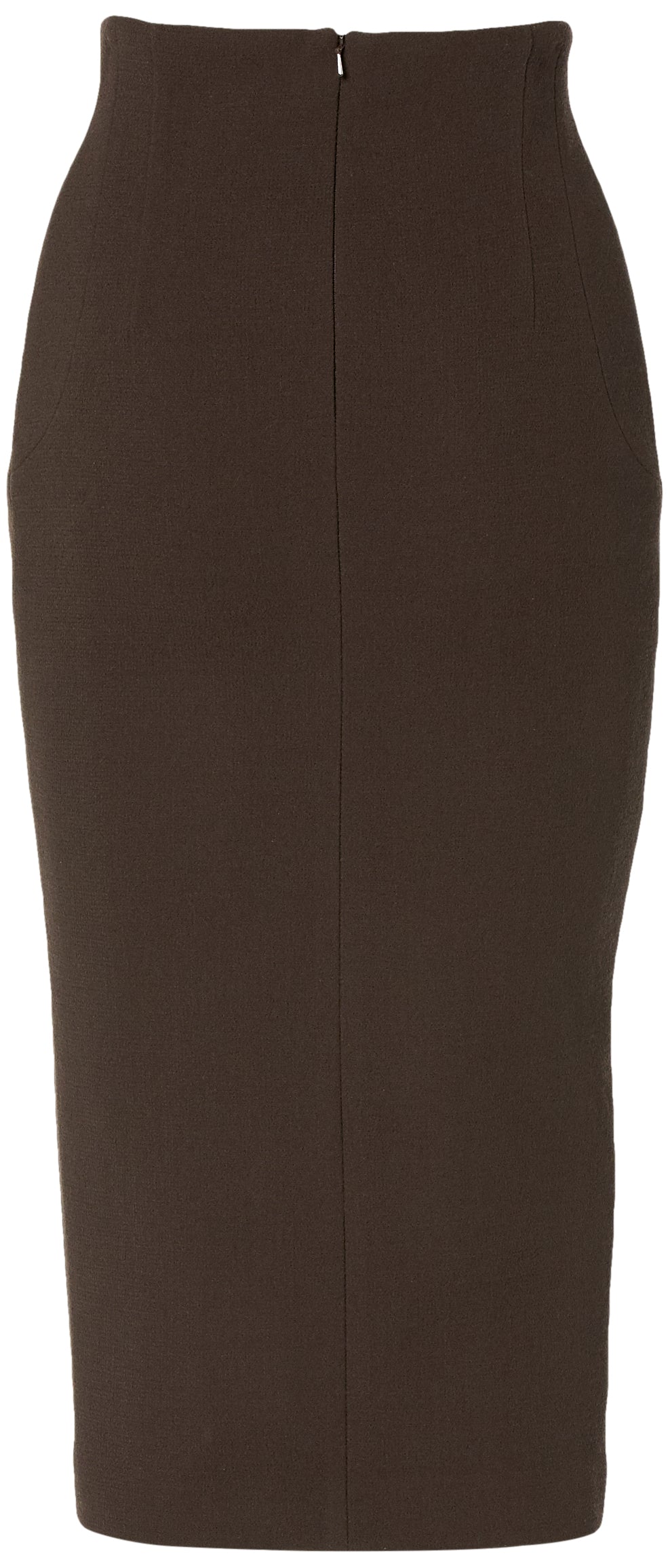 Button Front Midi Skirt