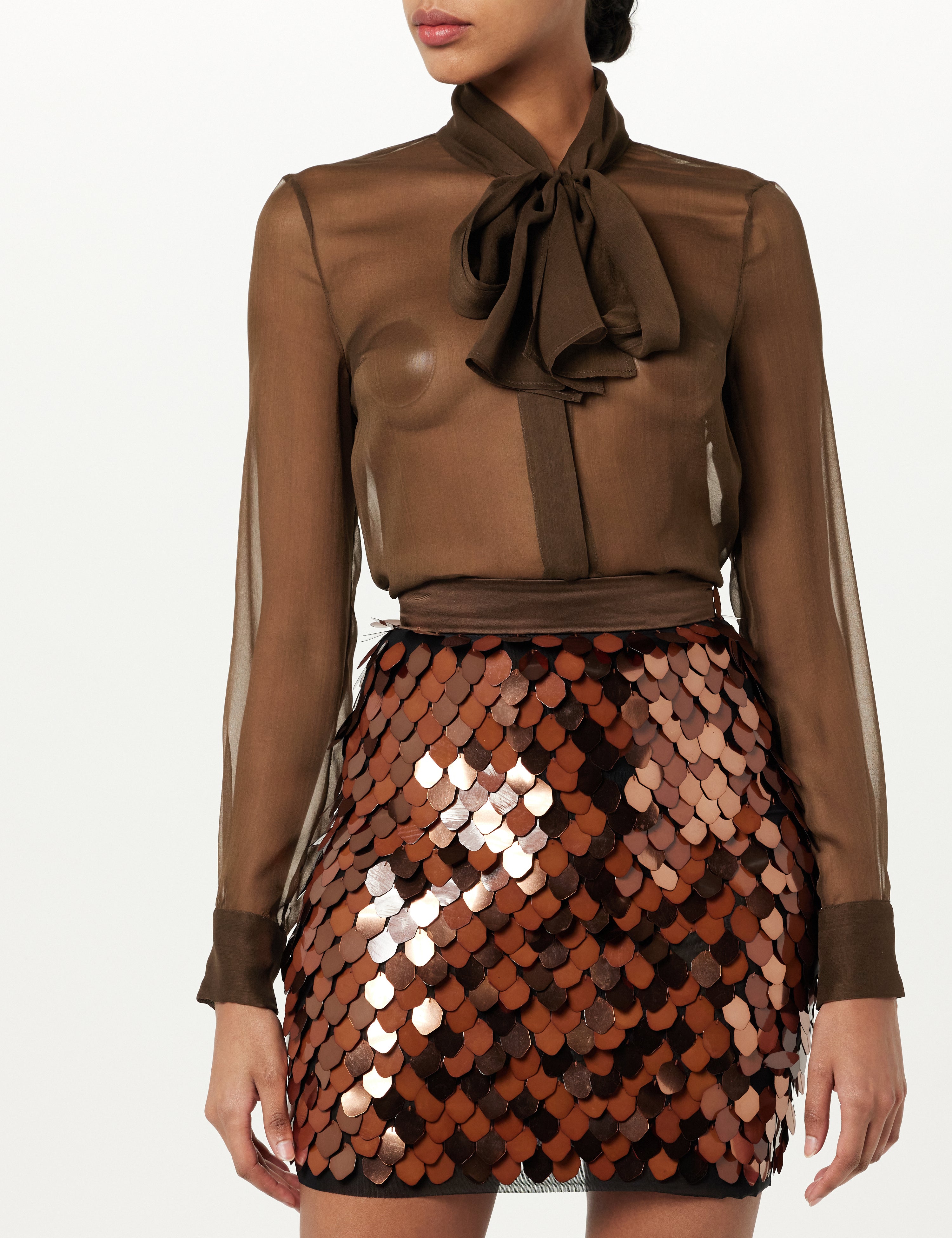 Tie Neck Blouse