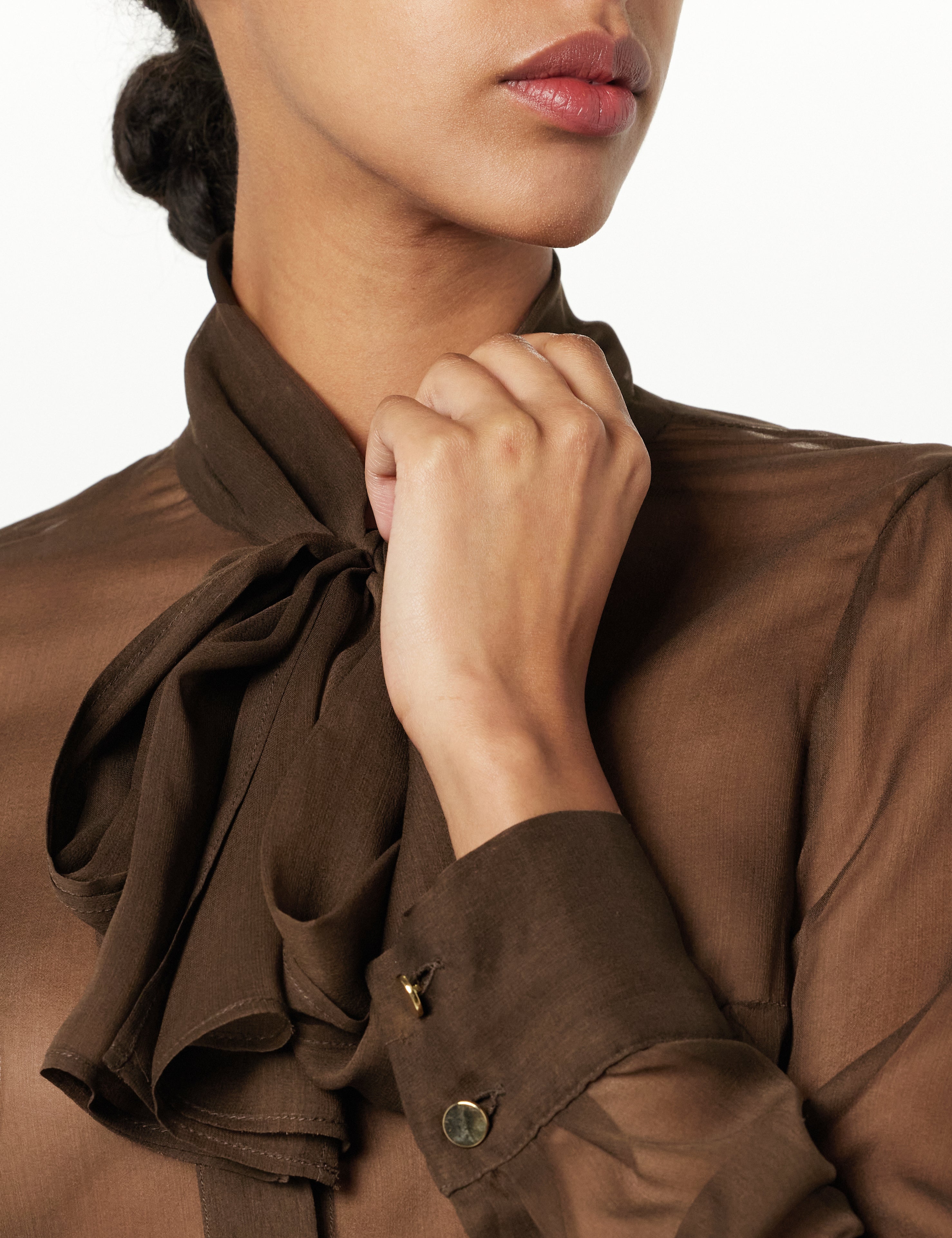 Tie Neck Blouse