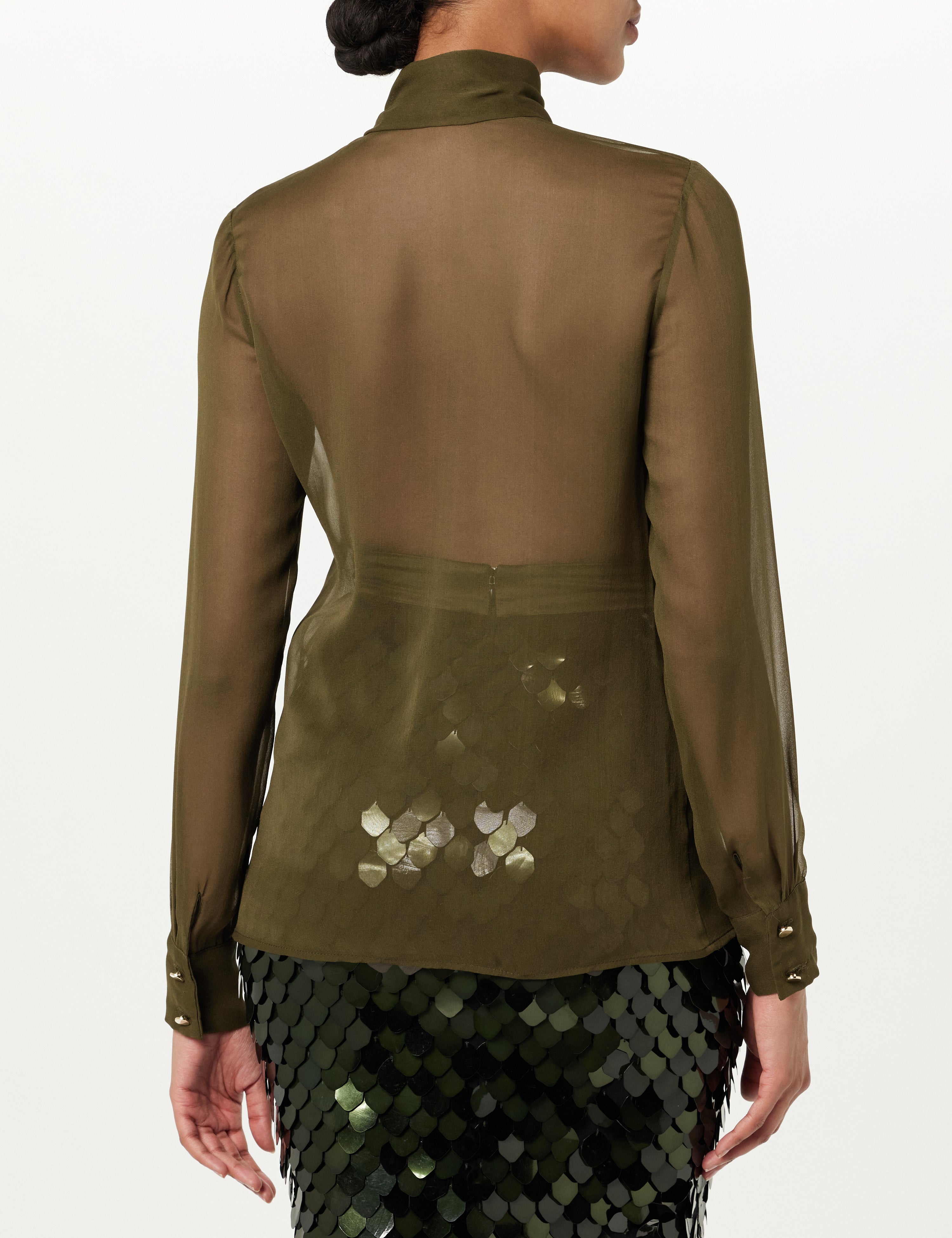 Tie Neck Blouse