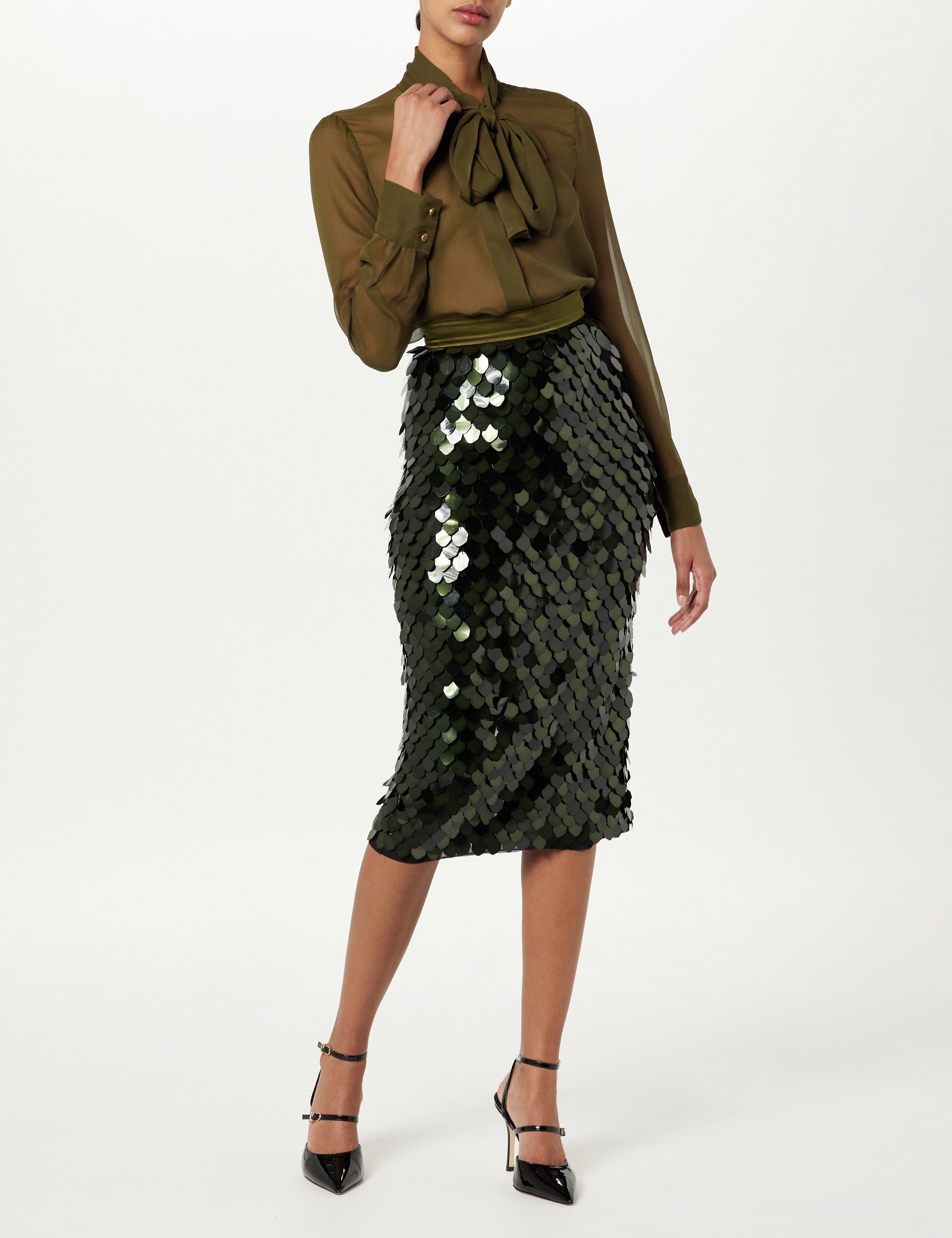 Tie Neck Blouse