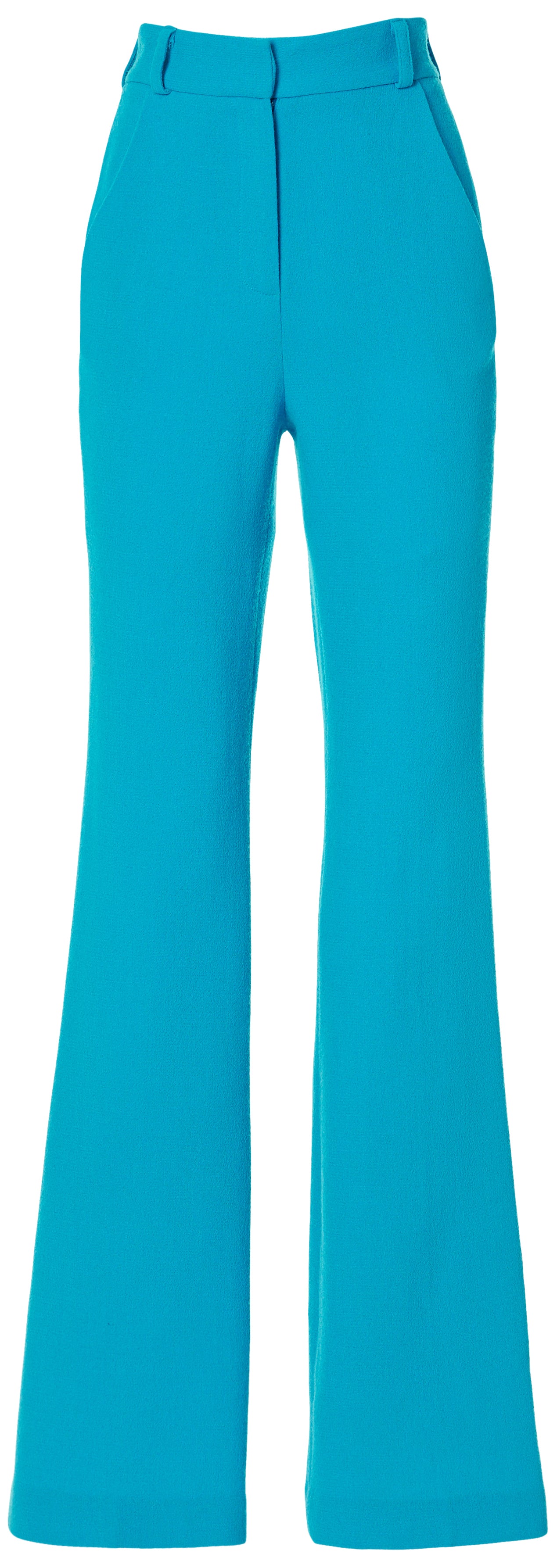 High Waist Flare Leg Trouser