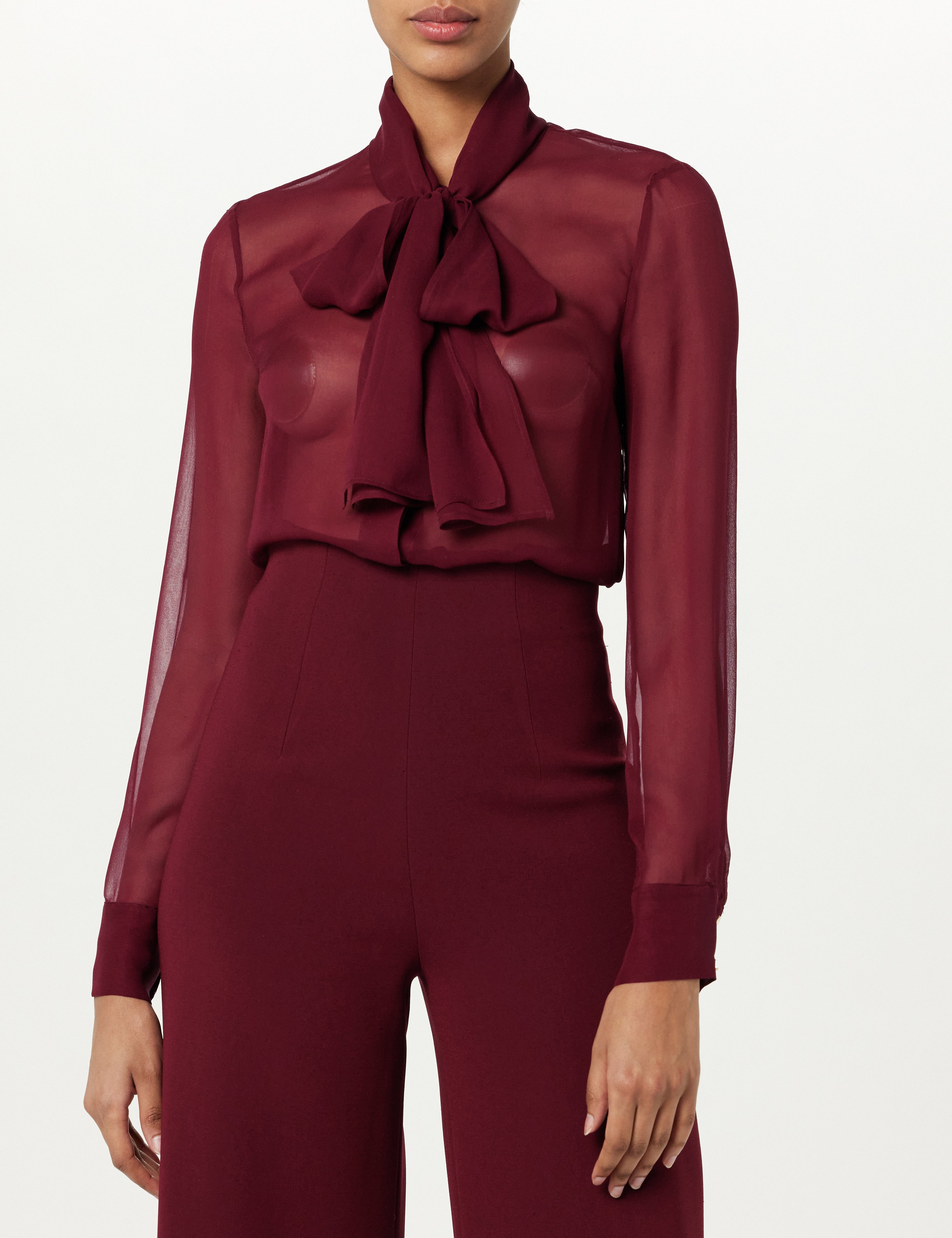 Tie Neck Blouse