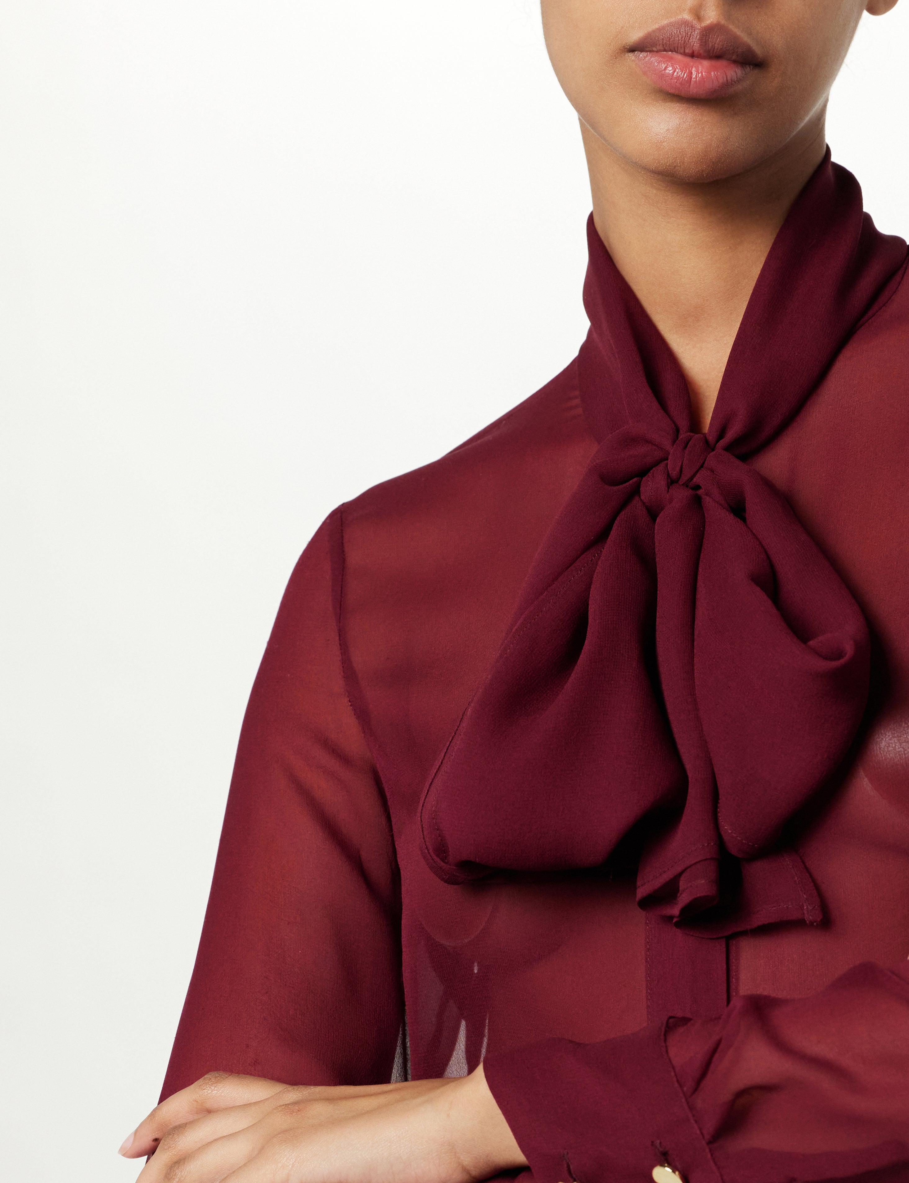 Tie Neck Blouse