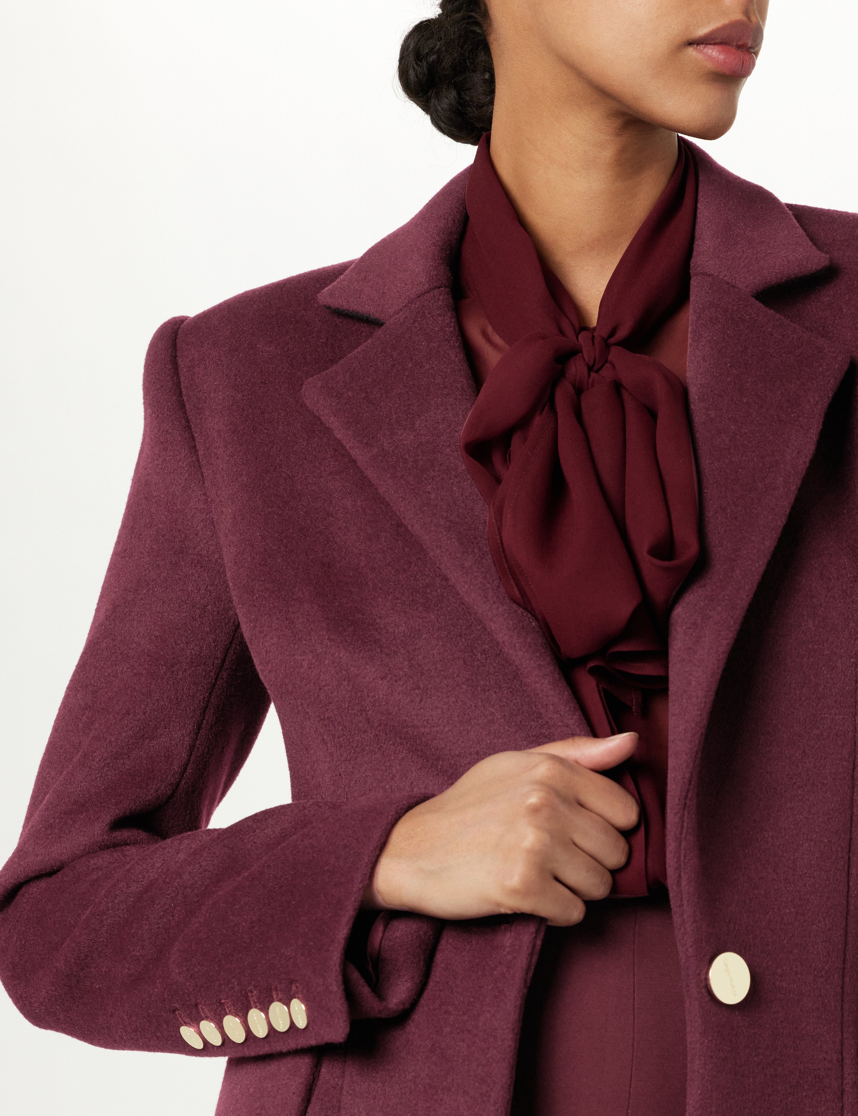 12 Dart Short Coat Blazer