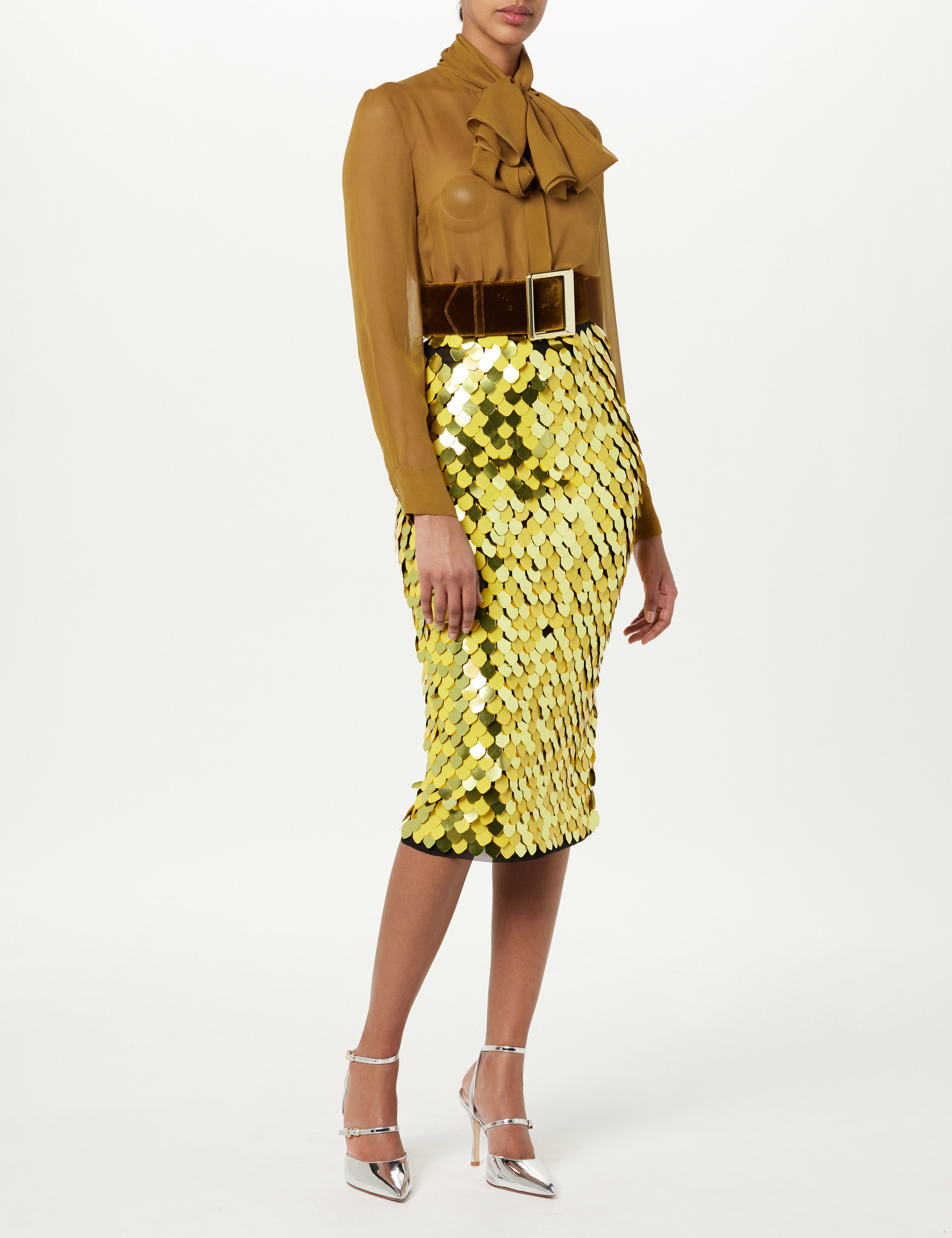 Tie Neck Blouse