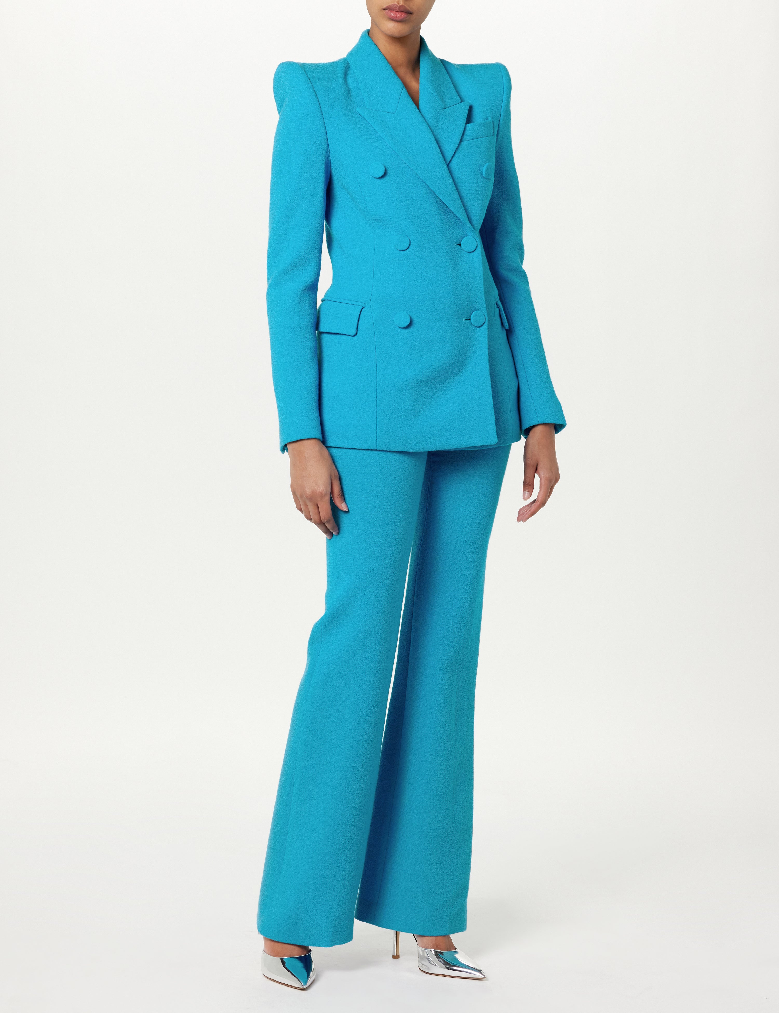 Tailored Double Breasted Blazer