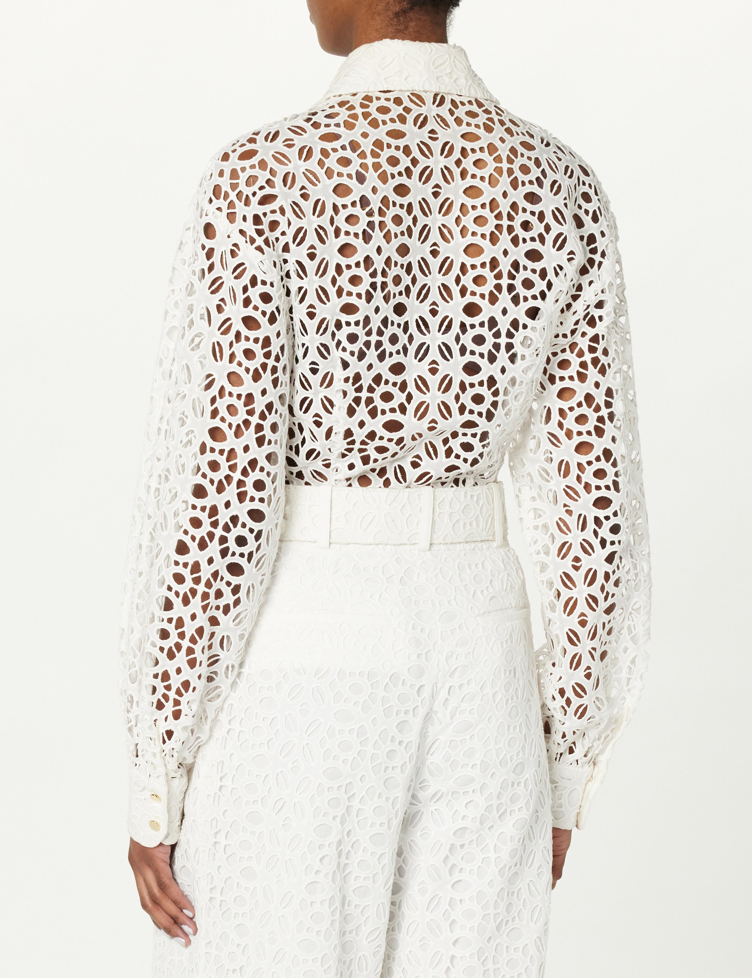 Drop Shoulder Button Up