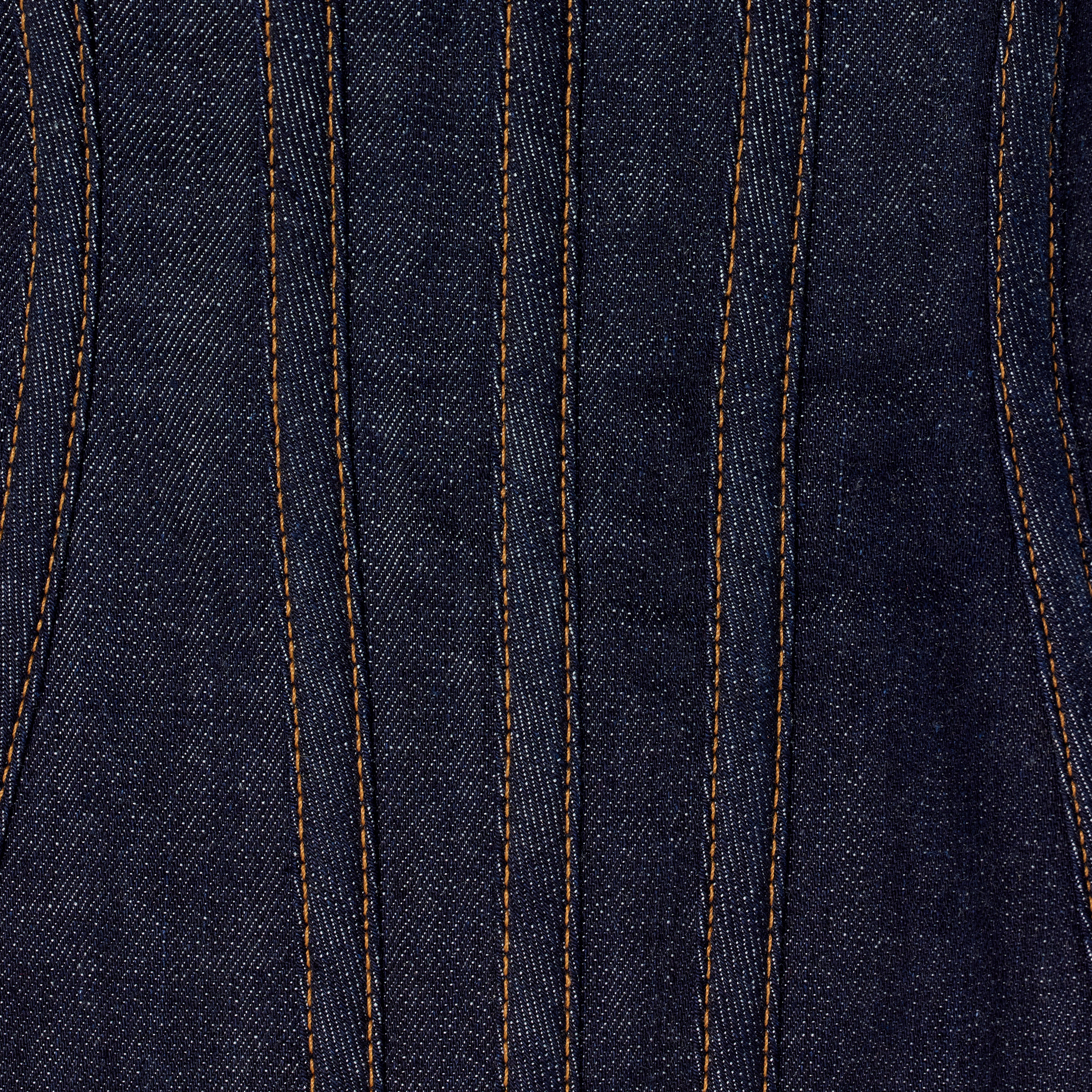 Denim Corset