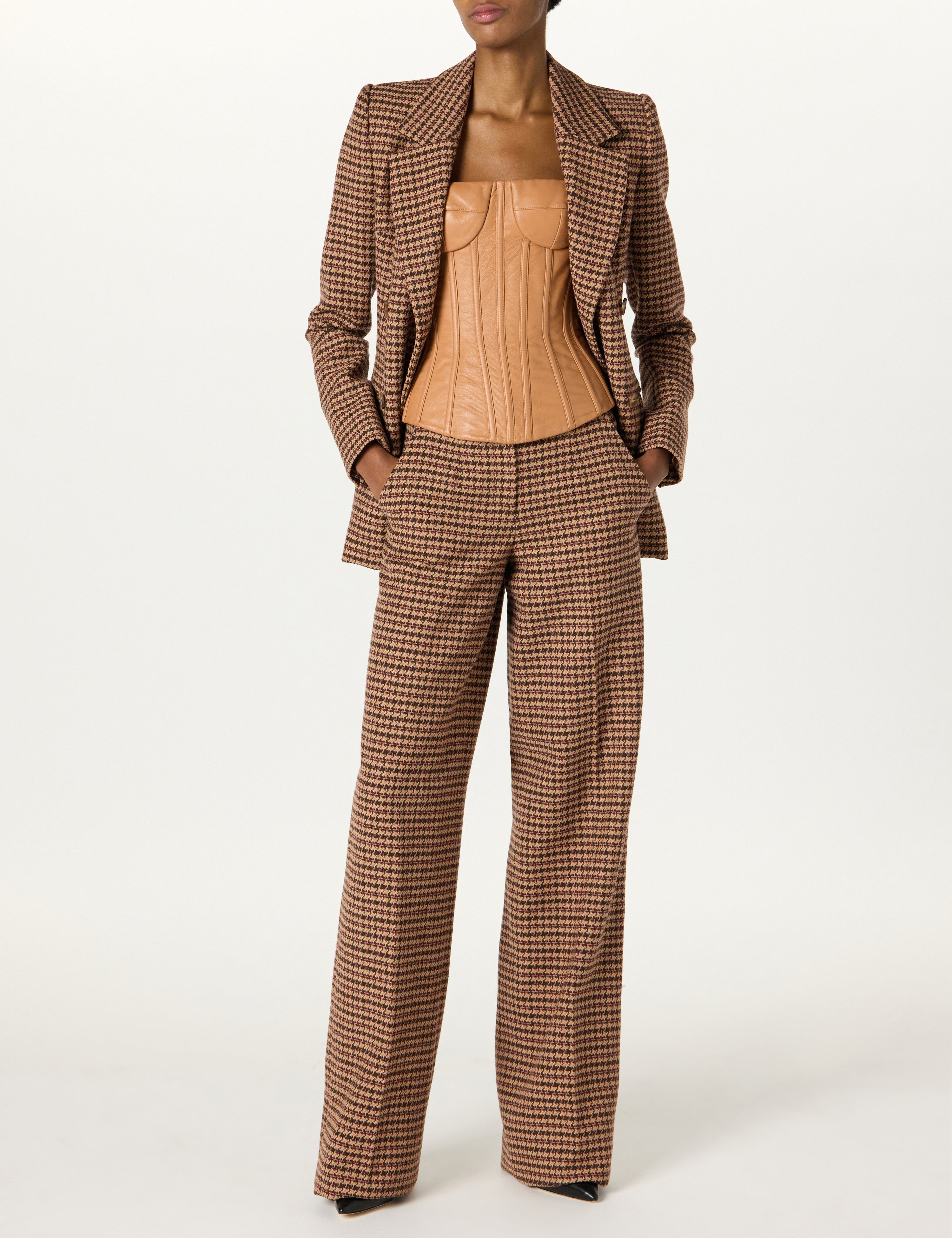 DB Houndstooth Slim Blazer