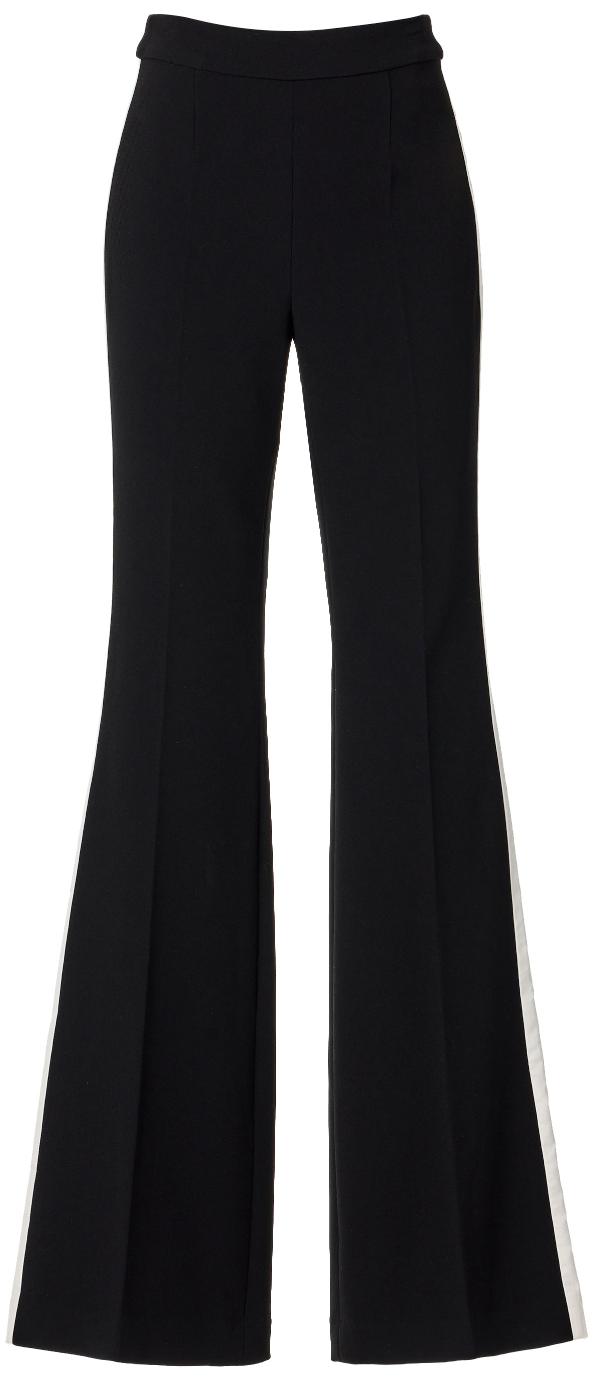 Tuxedo Bootleg Pant with White Stripe