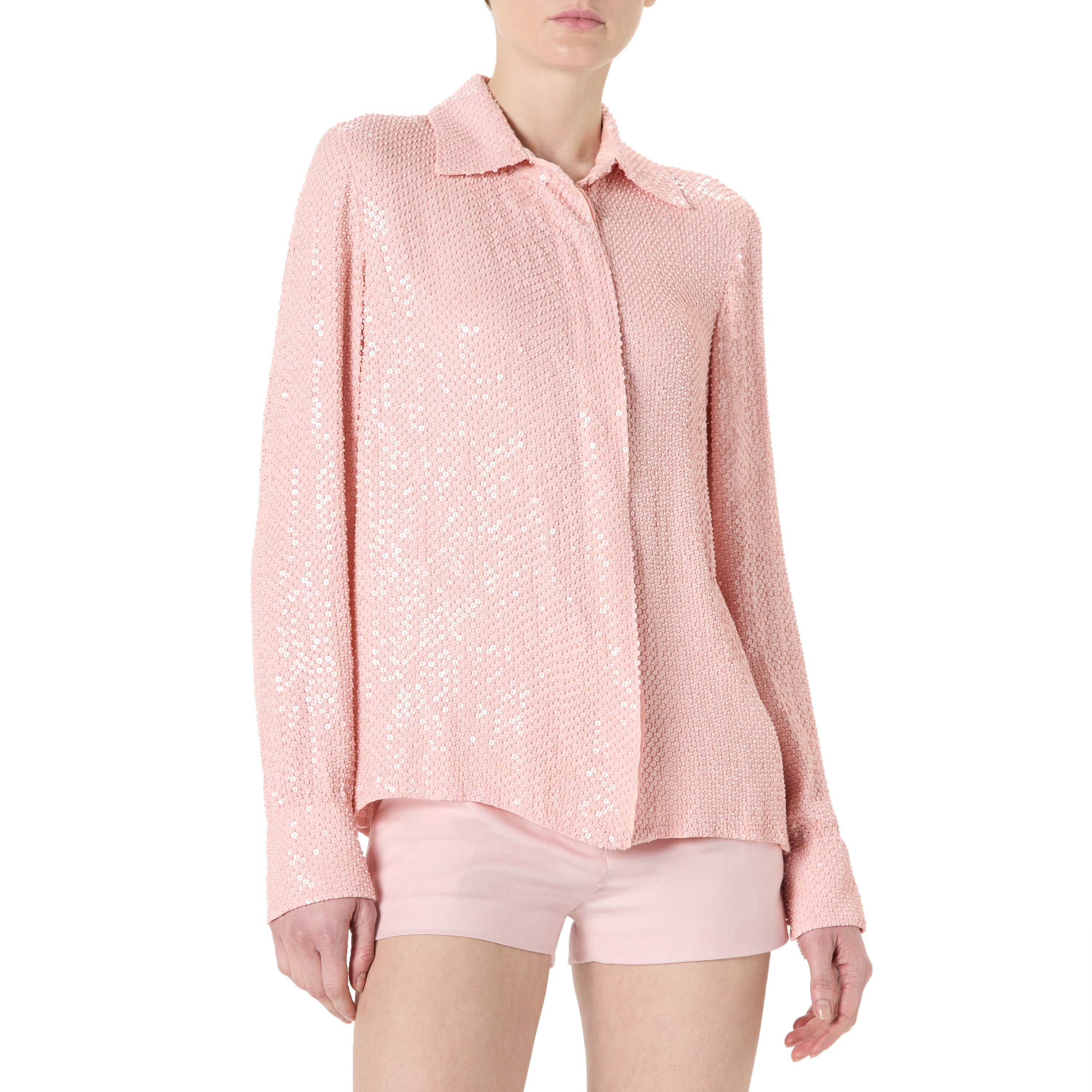 Hand Embroidered Button-Down