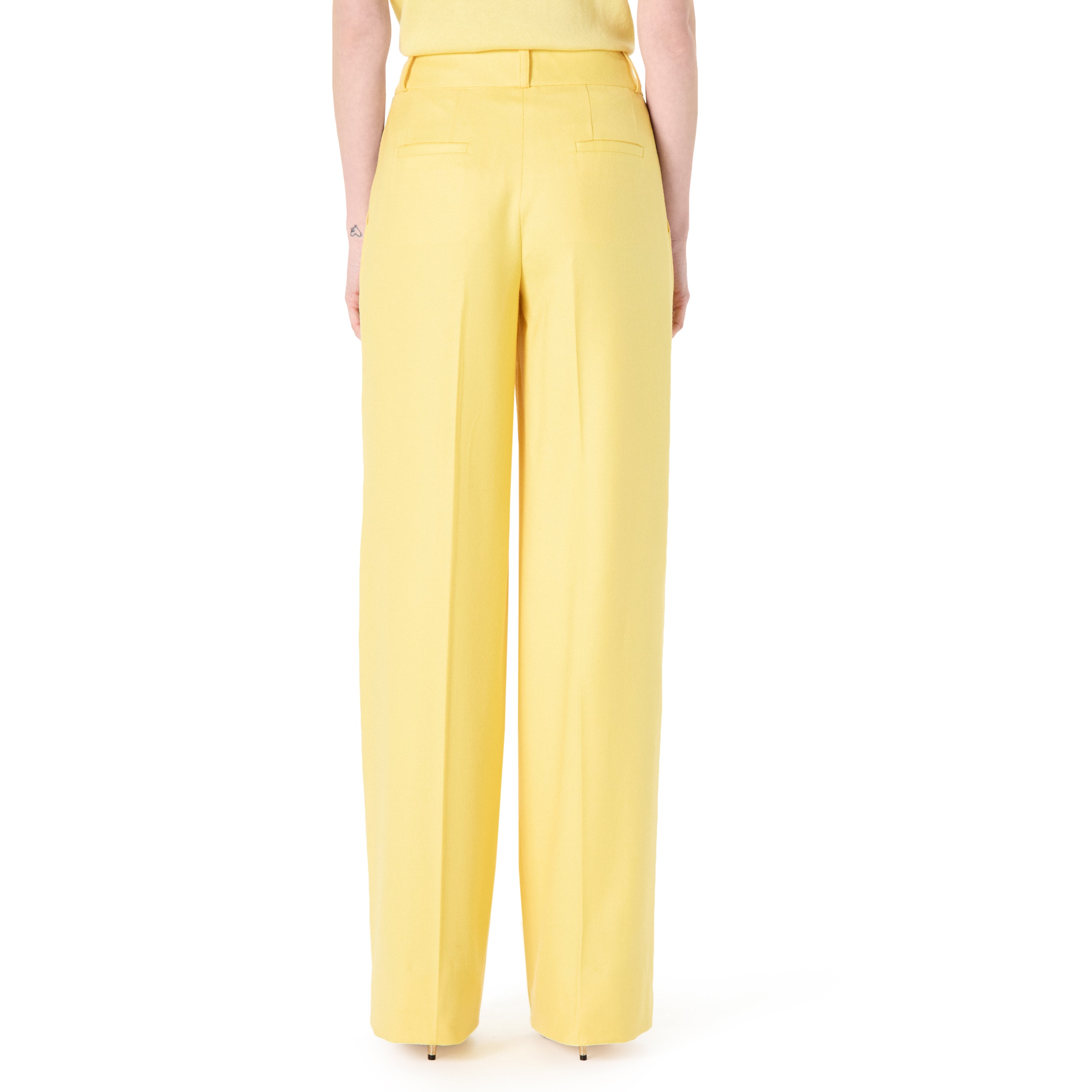 Flat Front Wide Leg Pant