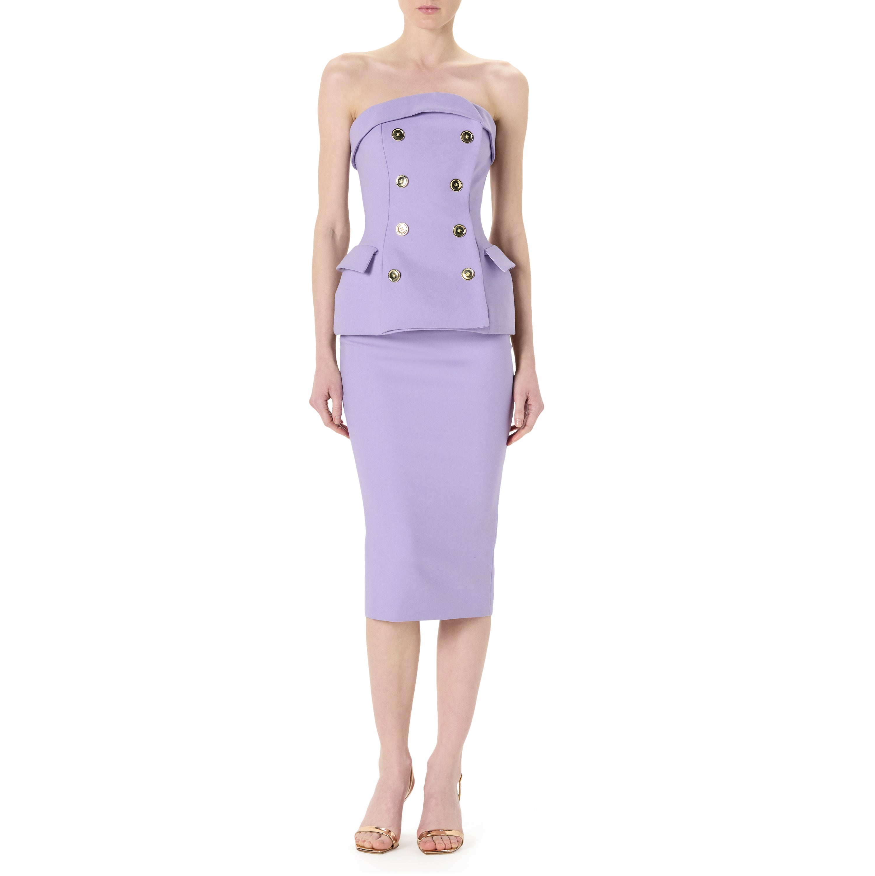 Double Breasted Bustier