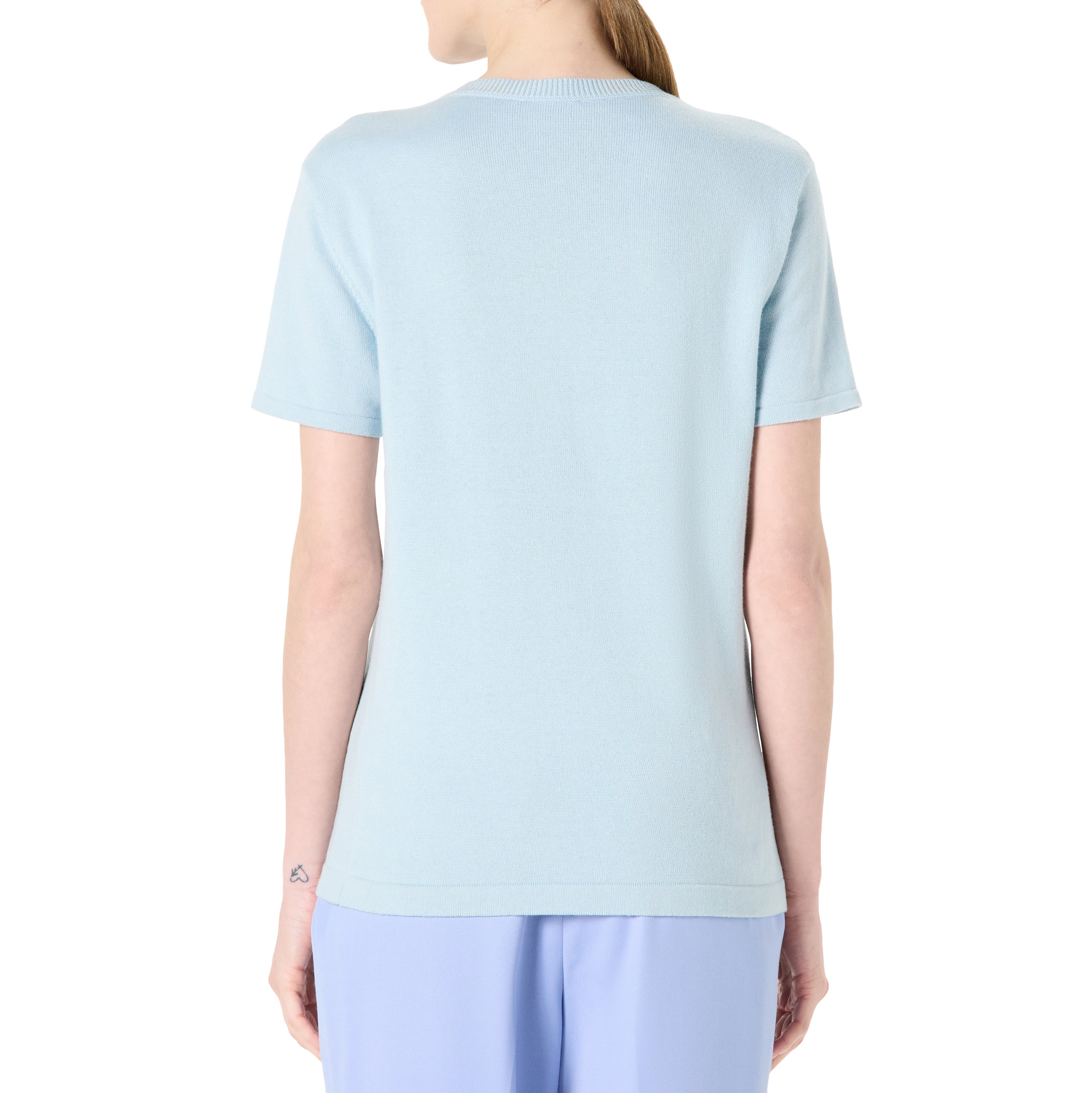 Short Sleeve CrewNeck Sweater