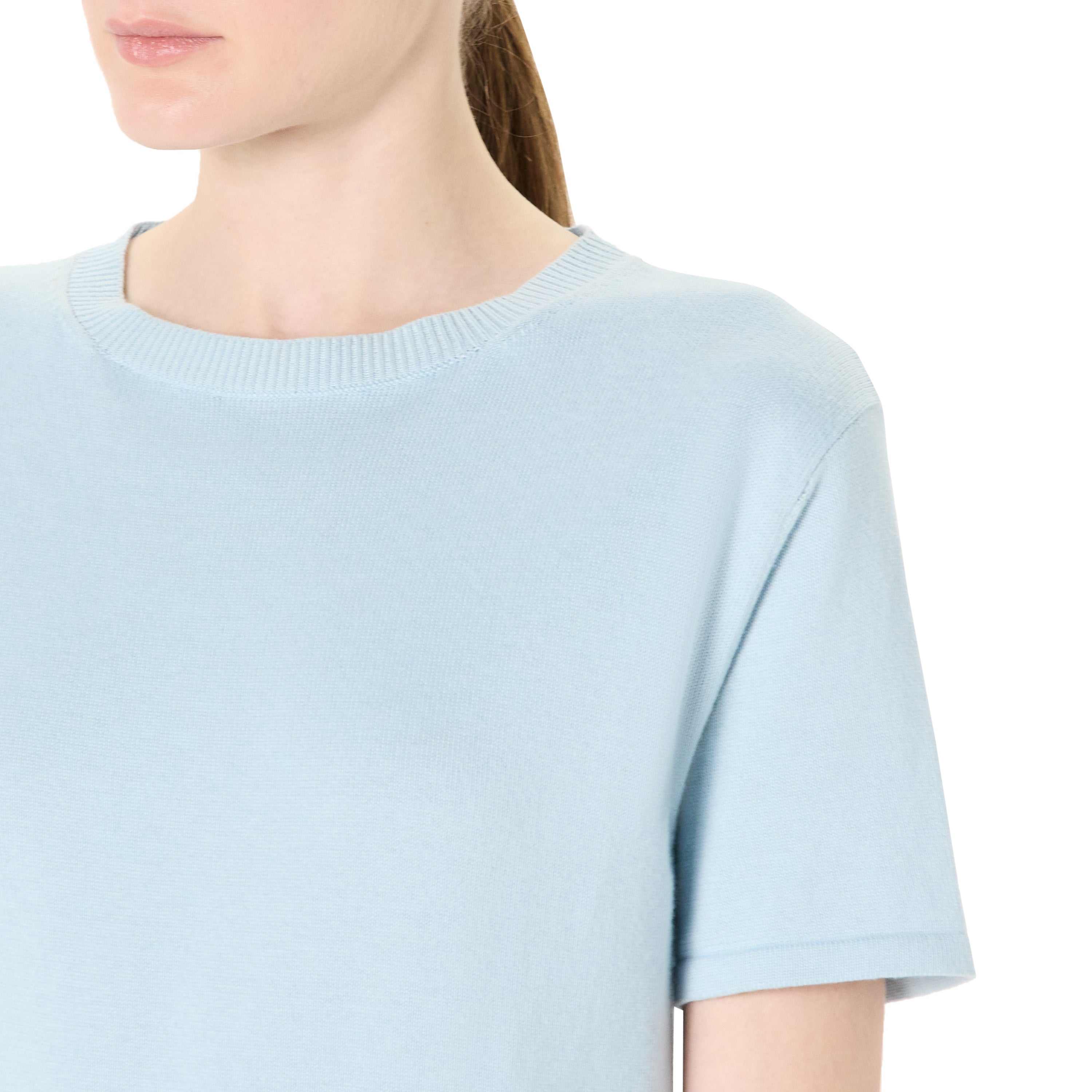 Short Sleeve CrewNeck Sweater