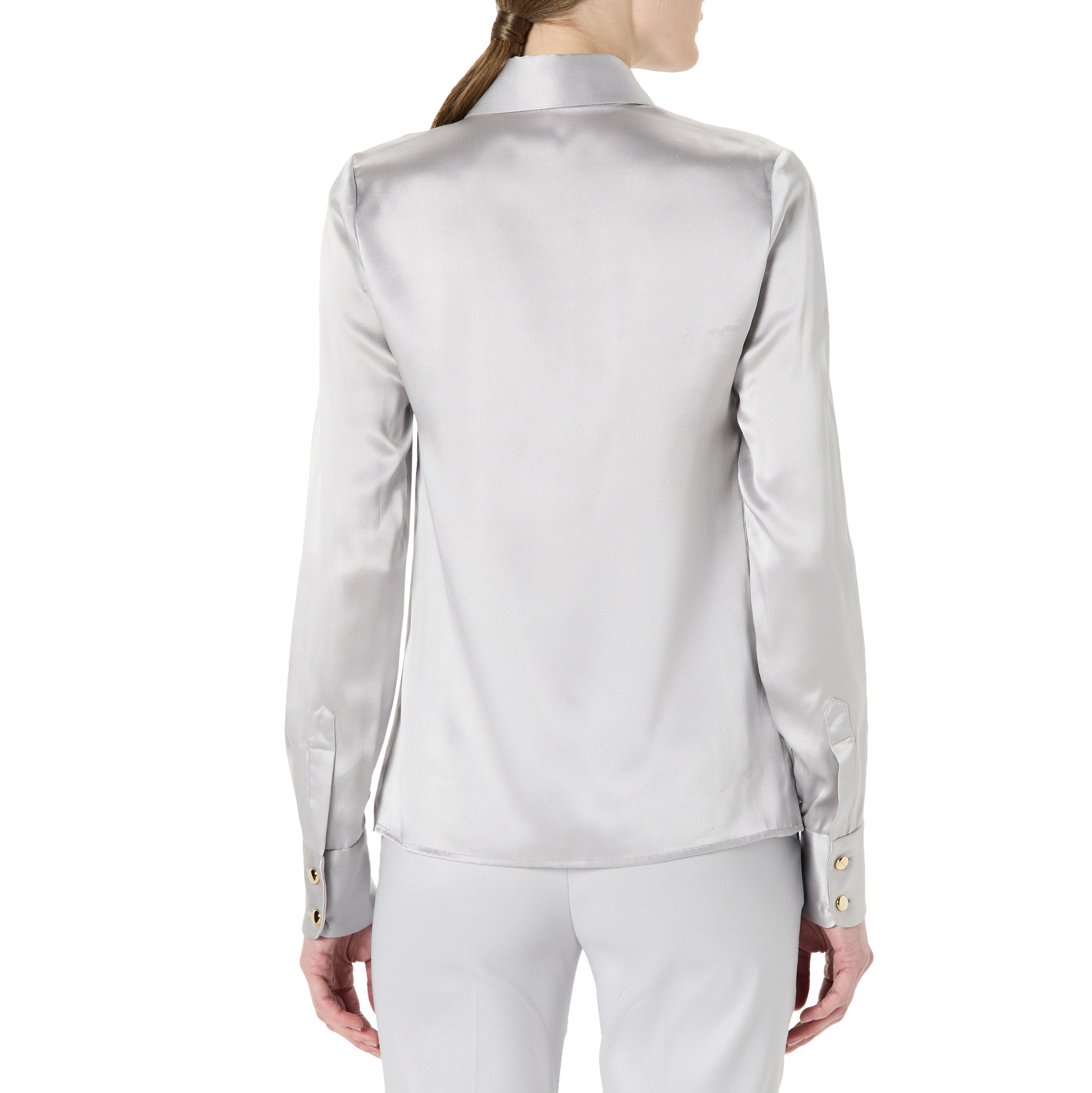 Button Front Body Blouse