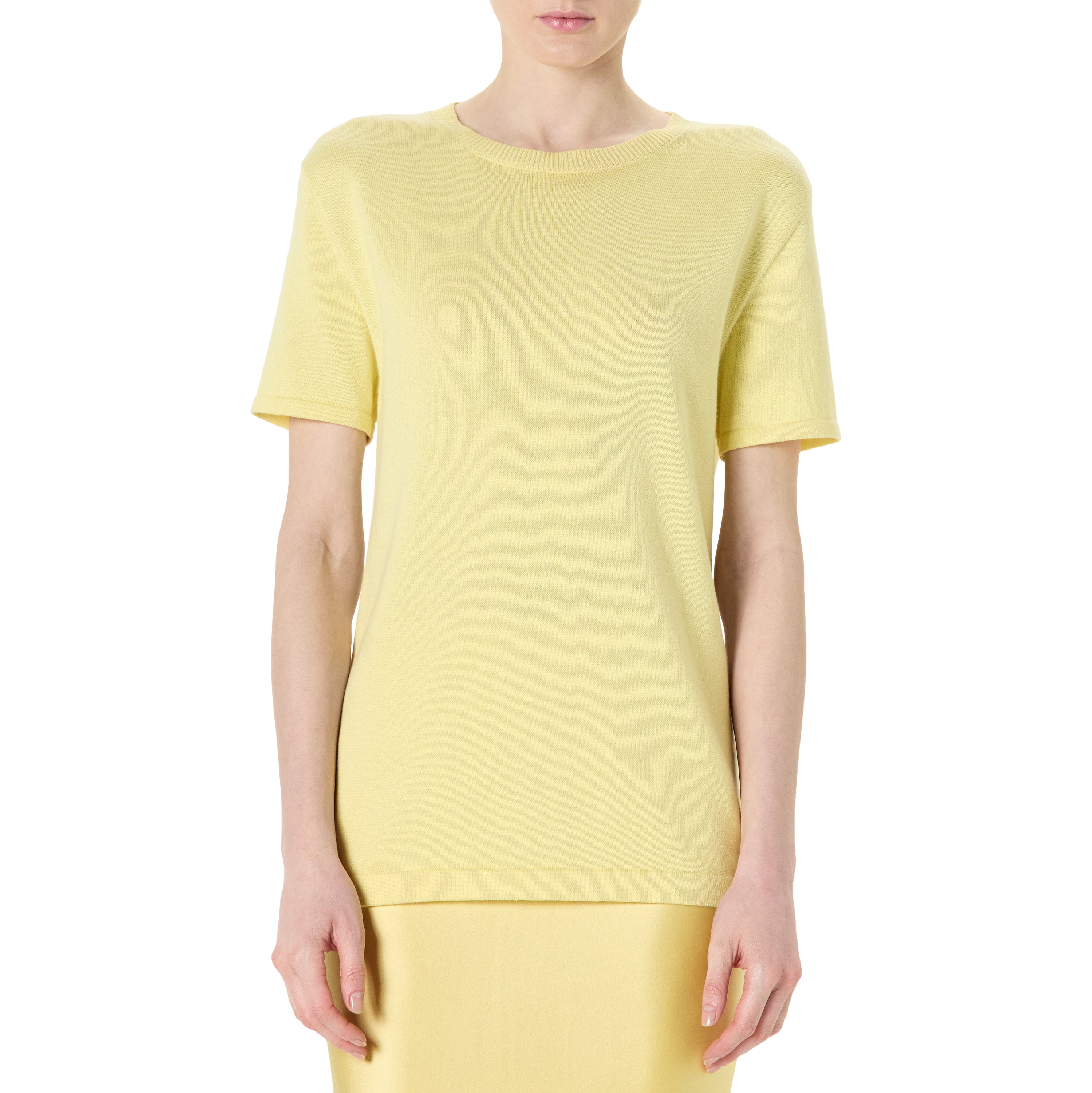 Short Sleeve Crewneck Sweater