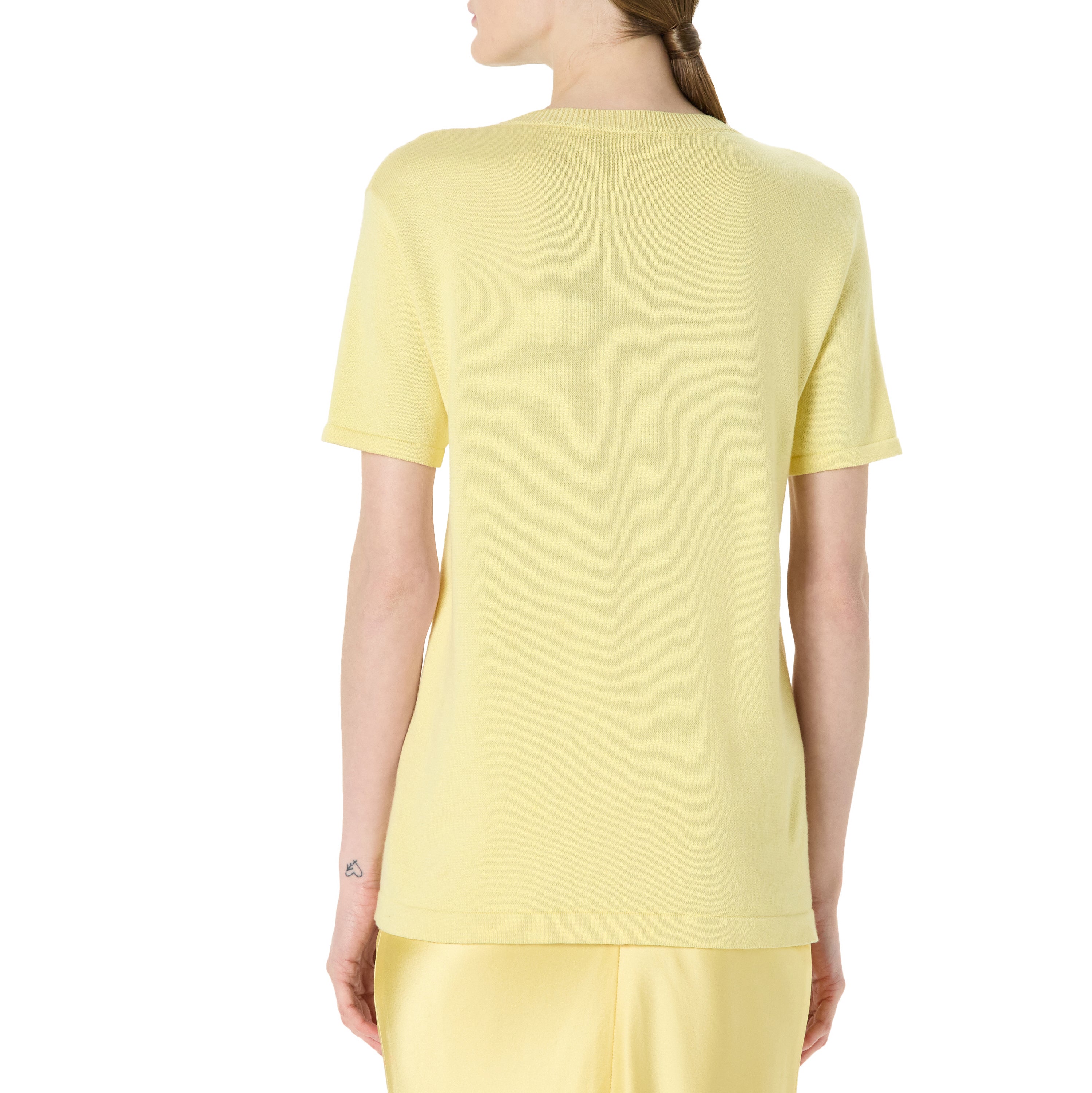 Short Sleeve Crewneck Sweater