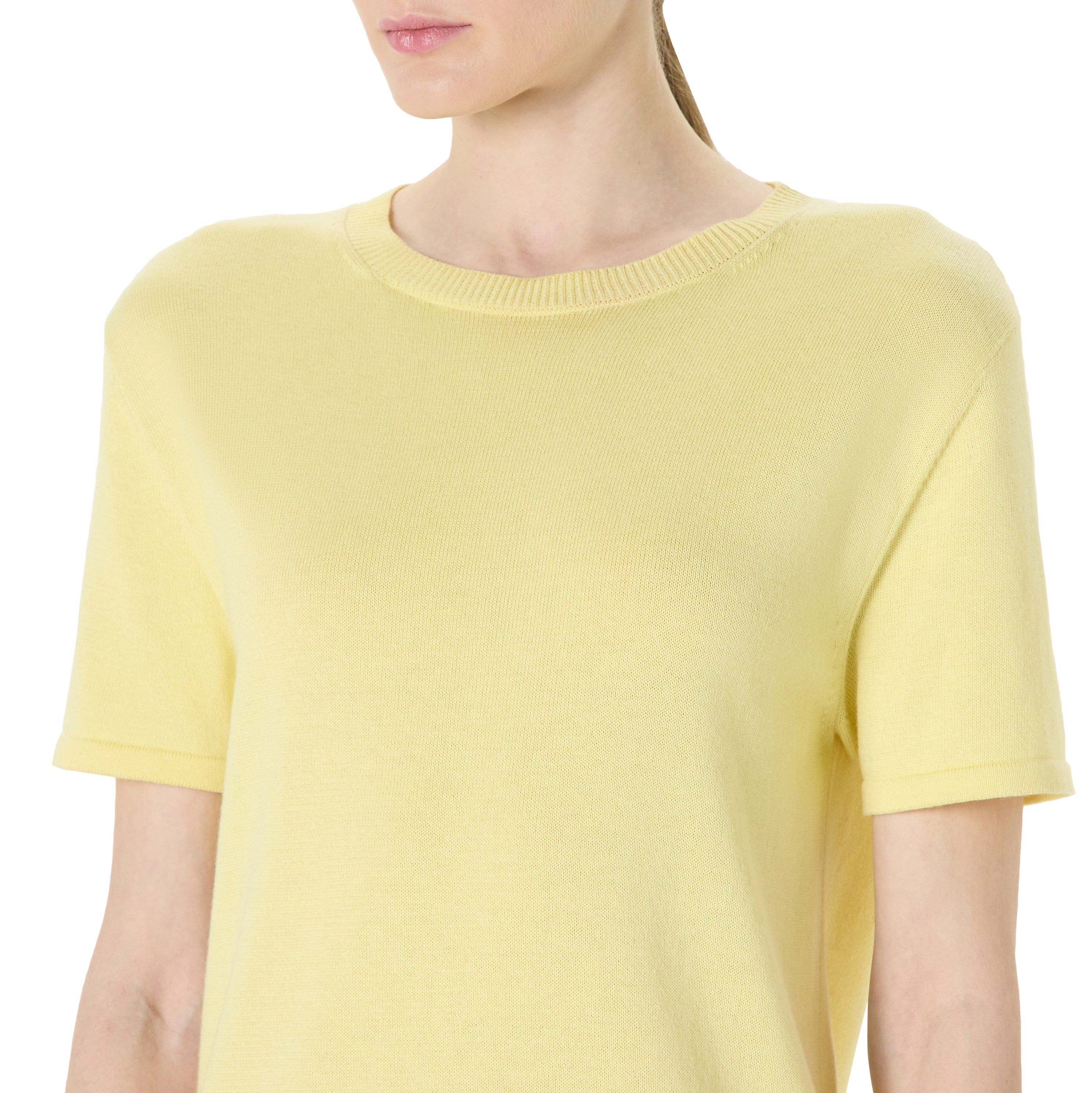 Short Sleeve Crewneck Sweater