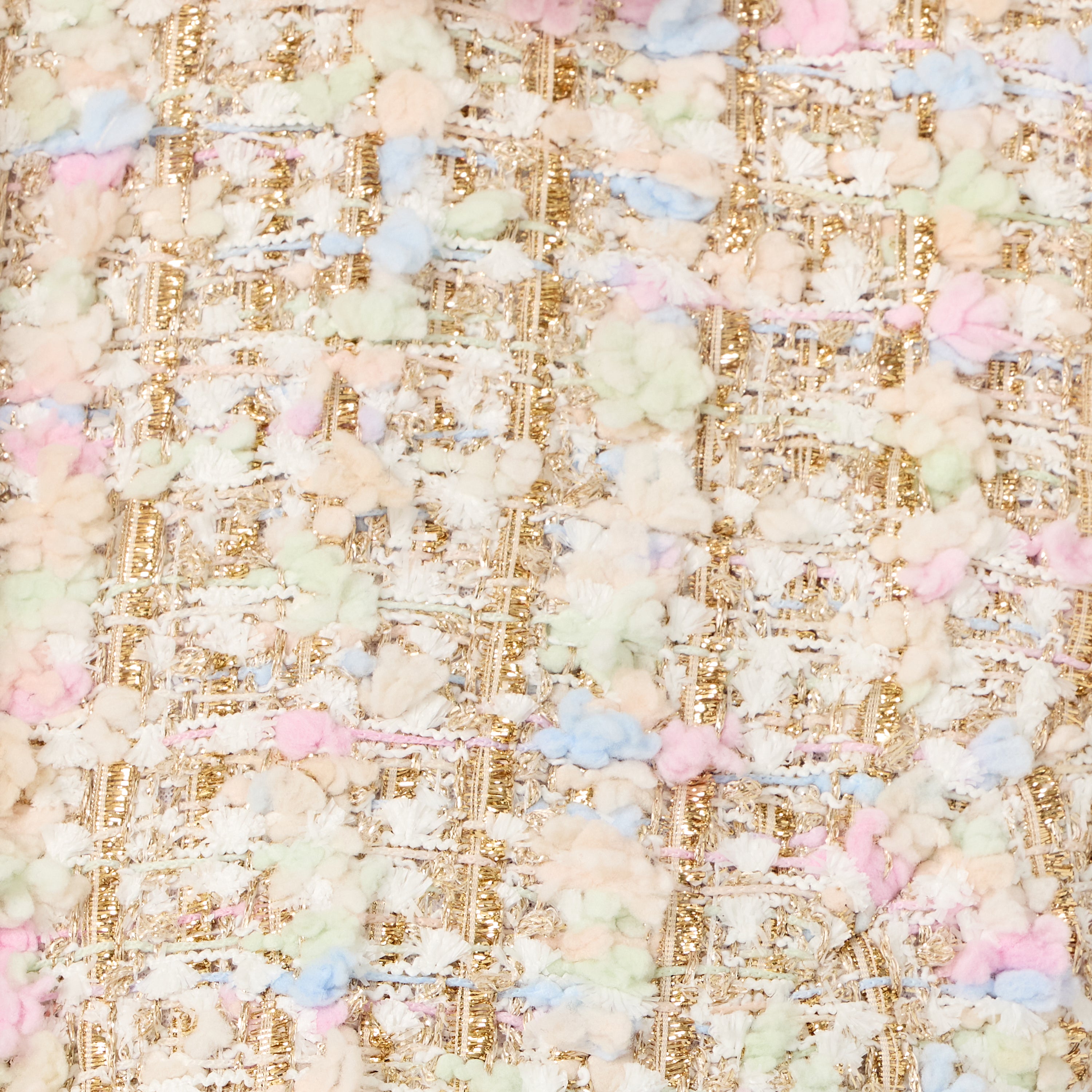 Tweed Mini Dress w/ Flap Pockets