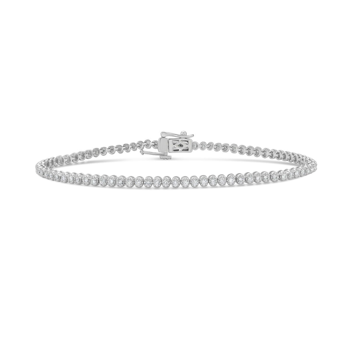 1.0 CTW Tennis Bracelet (White Gold)