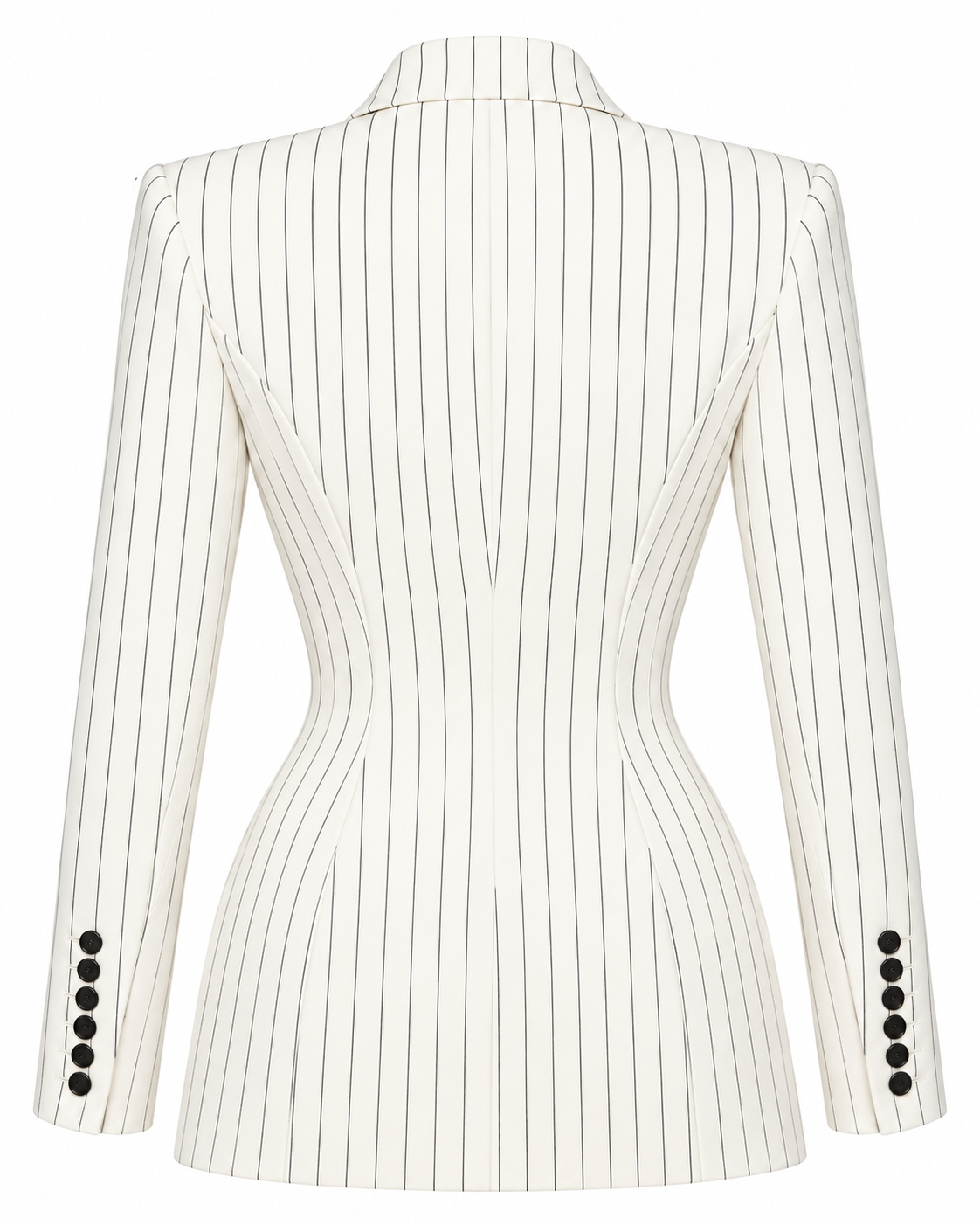 PINSTRIPE DOUBLE BREASTED JACKET