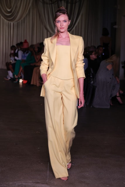 Flat Front Wide Leg Pant