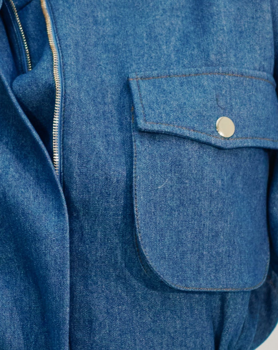 Denim Utility Jacket/Dress