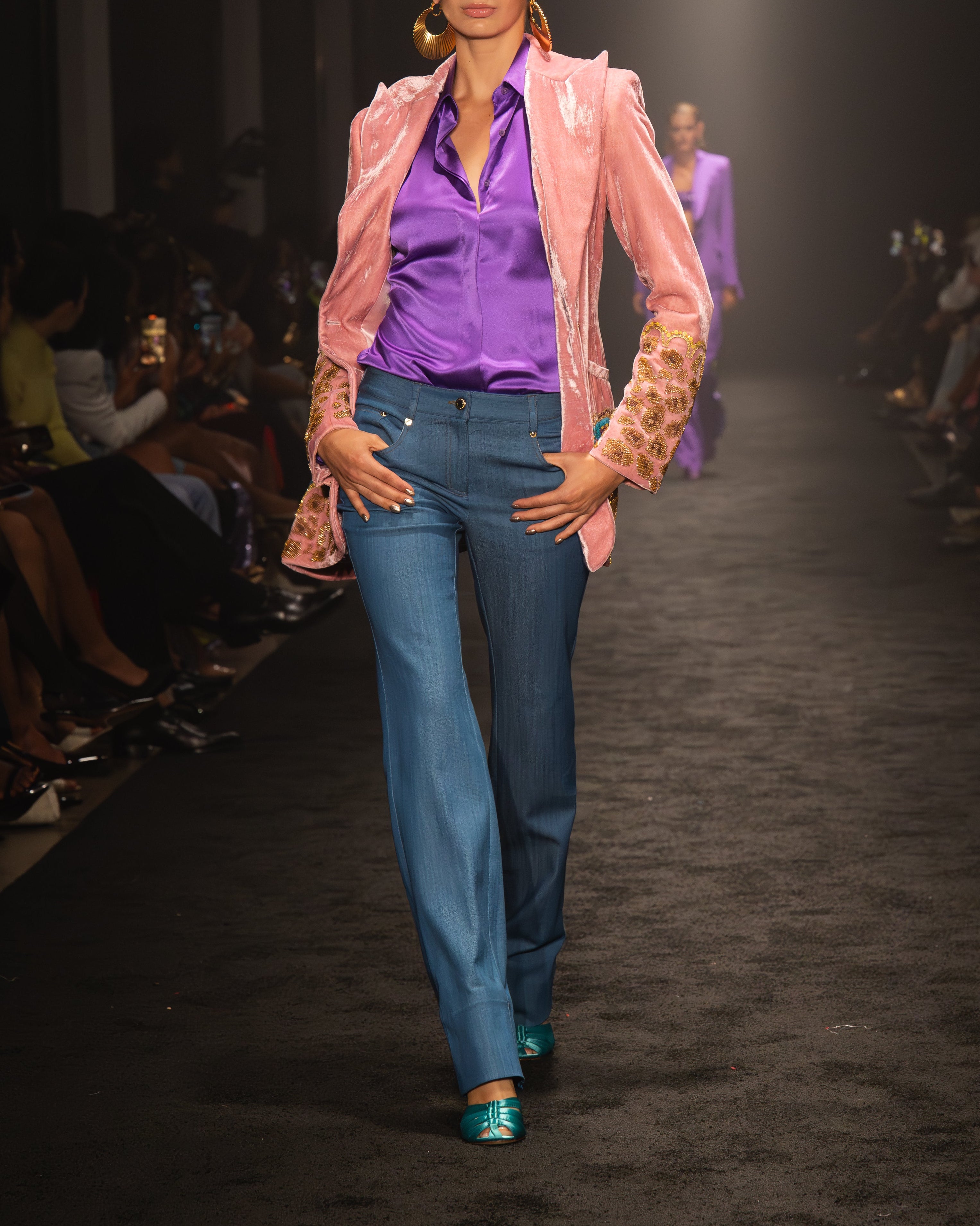 Straight Leg Denim (Blue)