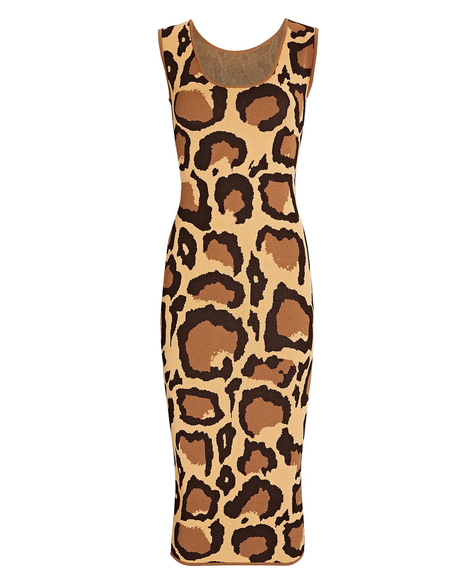 Animal Print Tank Midi Dress Animal Print Tank Midi Dress