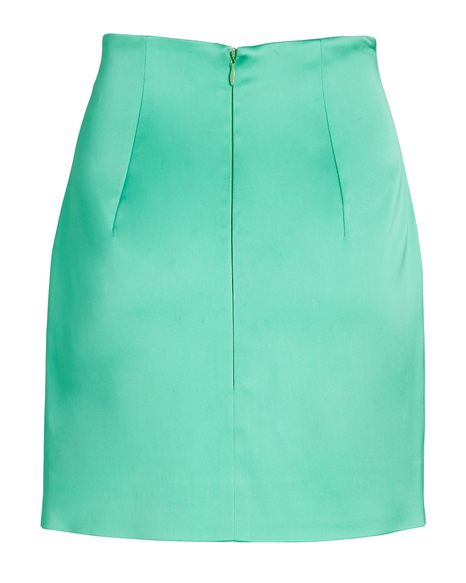Satin Mini Skirt