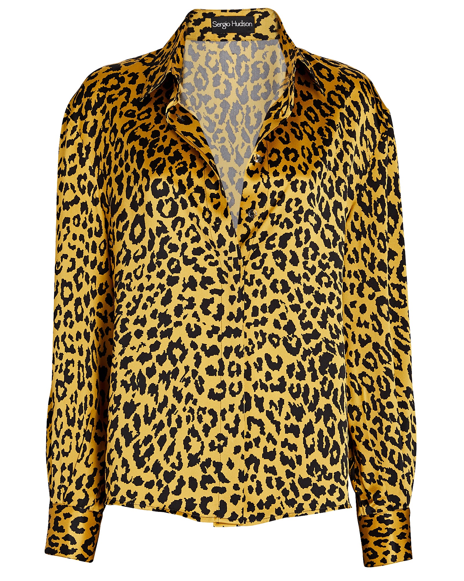 Button-Down Silk Blouse