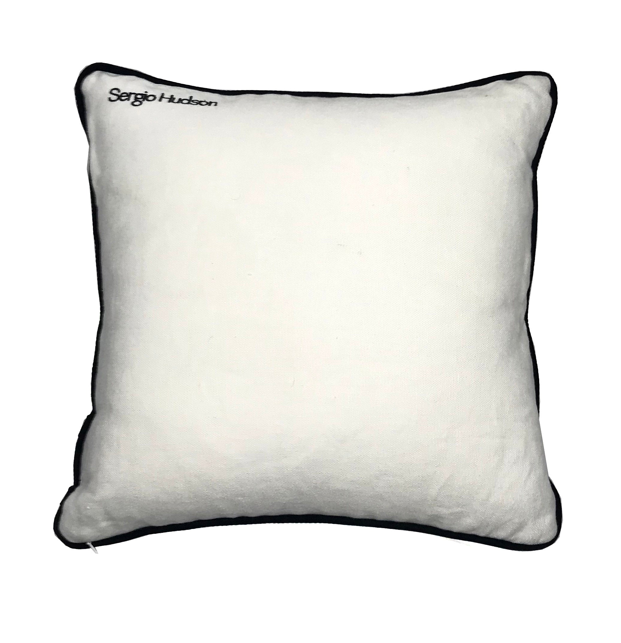 King Tut Embroidered Throw Pillow 18x18