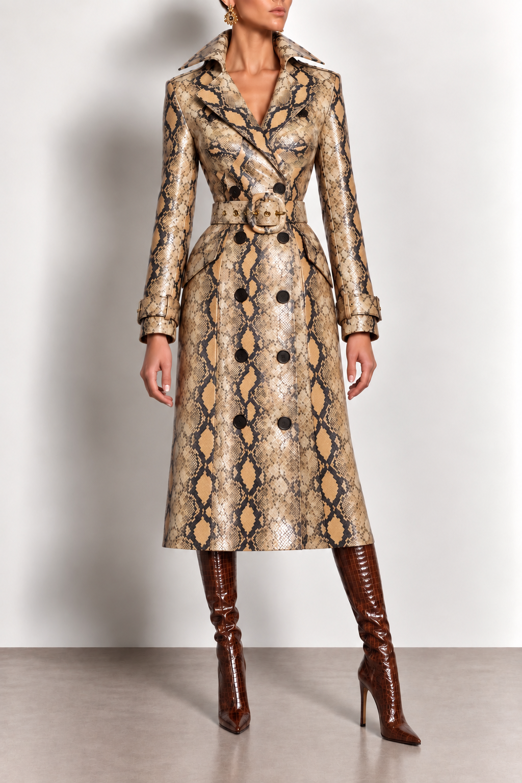 TRENCH COAT W/ CUPS