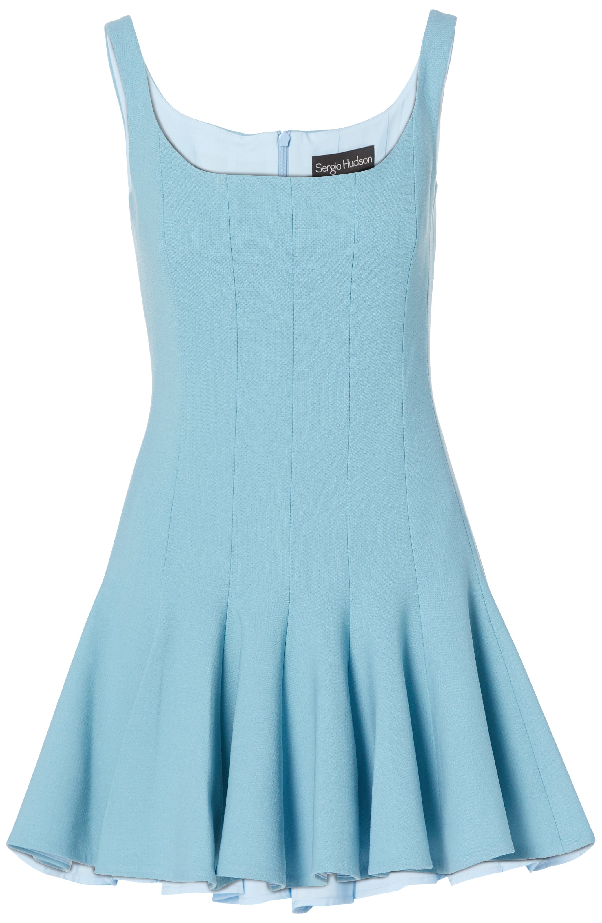 Multi-Seamed Mini Dress