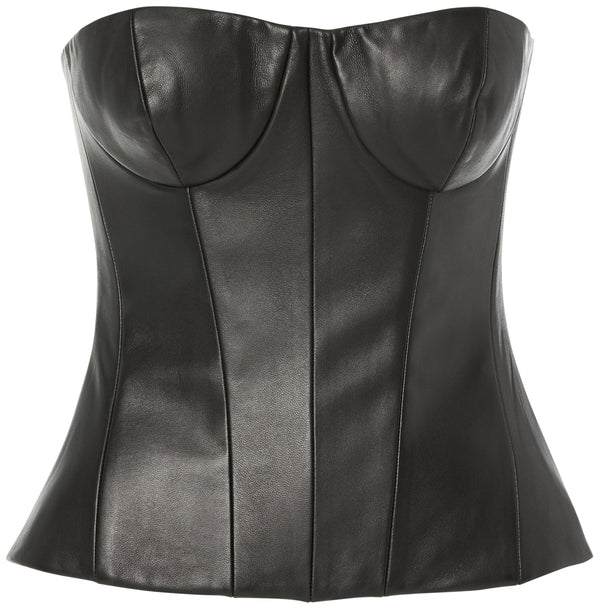 Leather Bustier