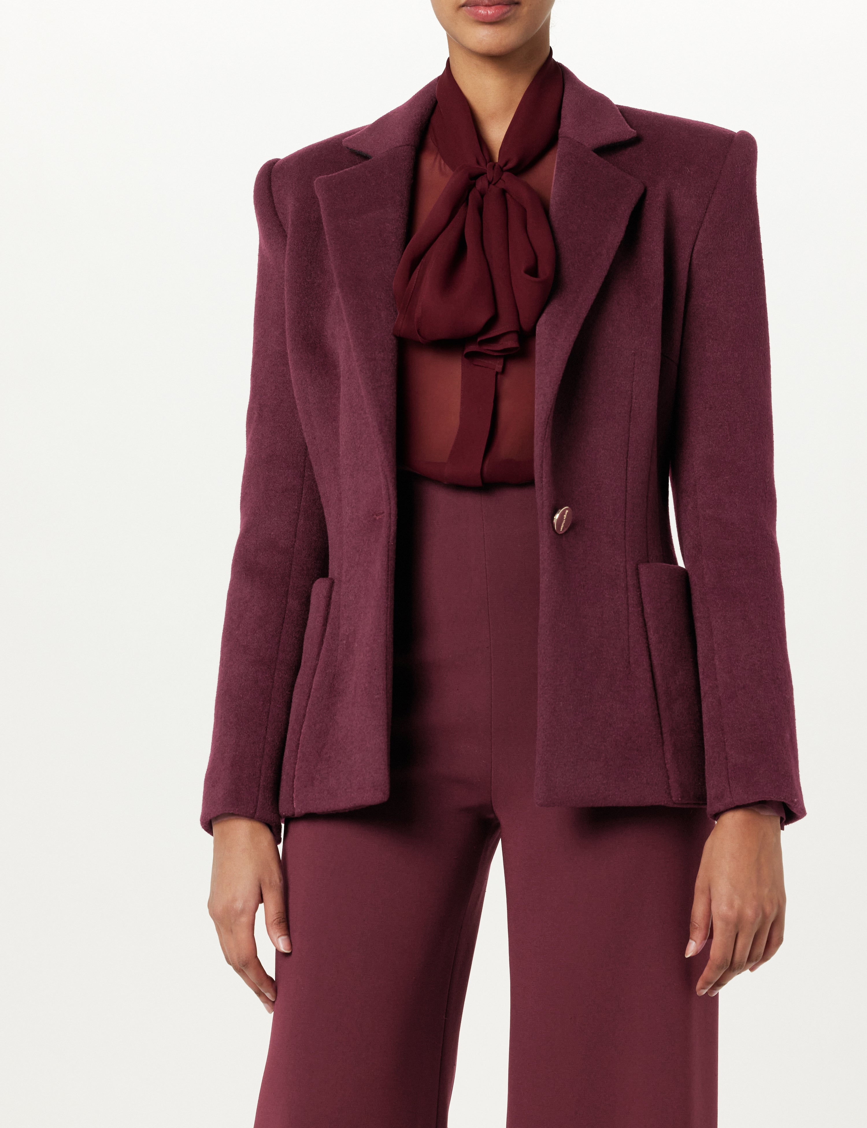 12 Dart Short Coat Blazer
