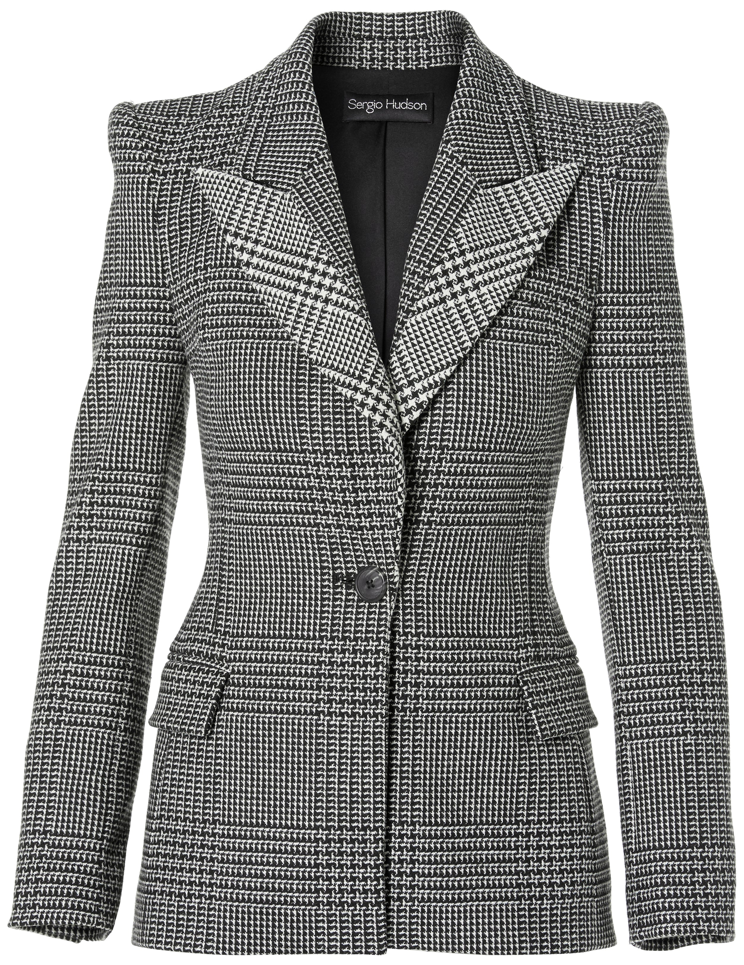 Seamed Lapel Blazer