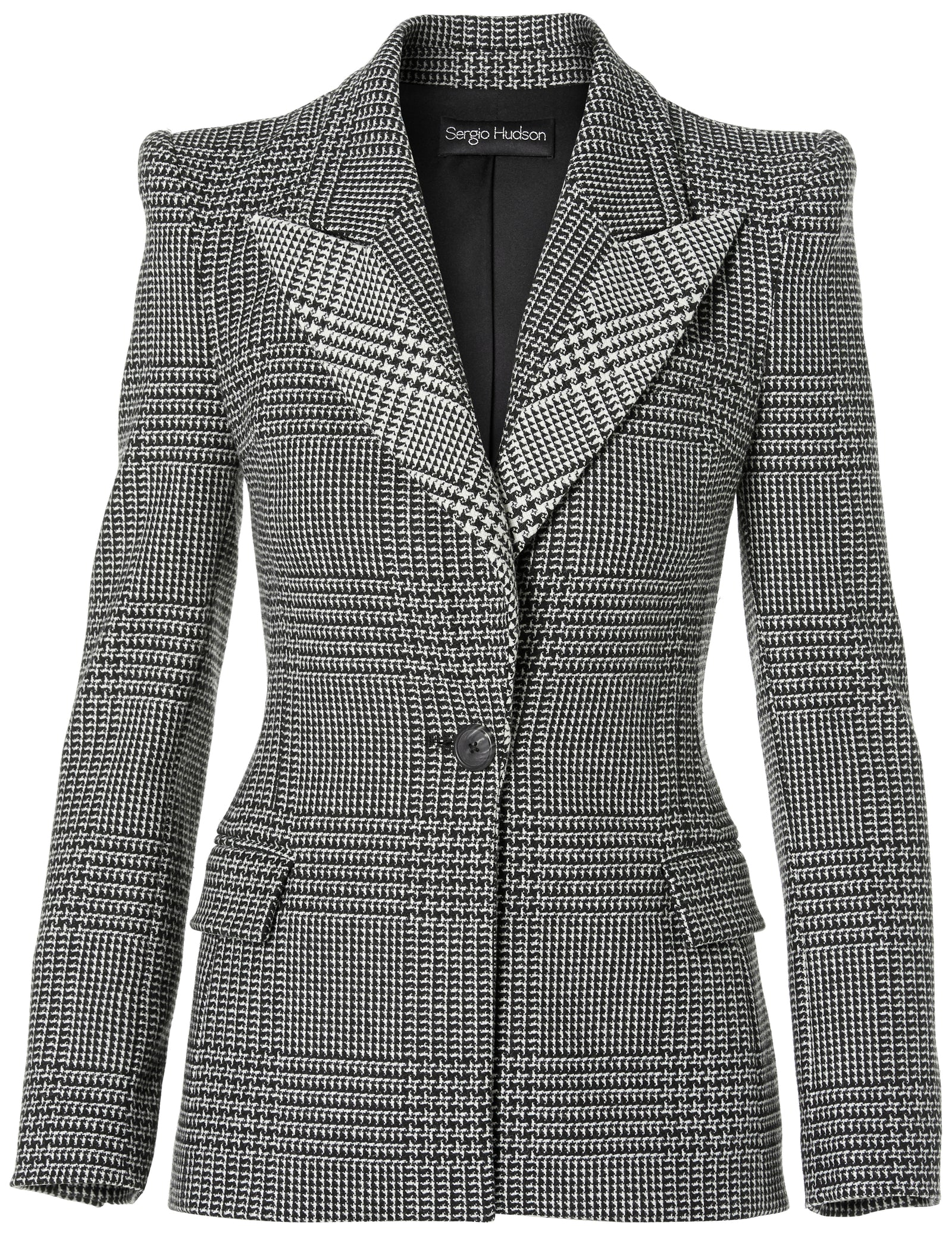【送料&関税込】Herno Single-breasted Gabardine Jacket Herno high-neck button-up Jacket | Blue | FARFETCH