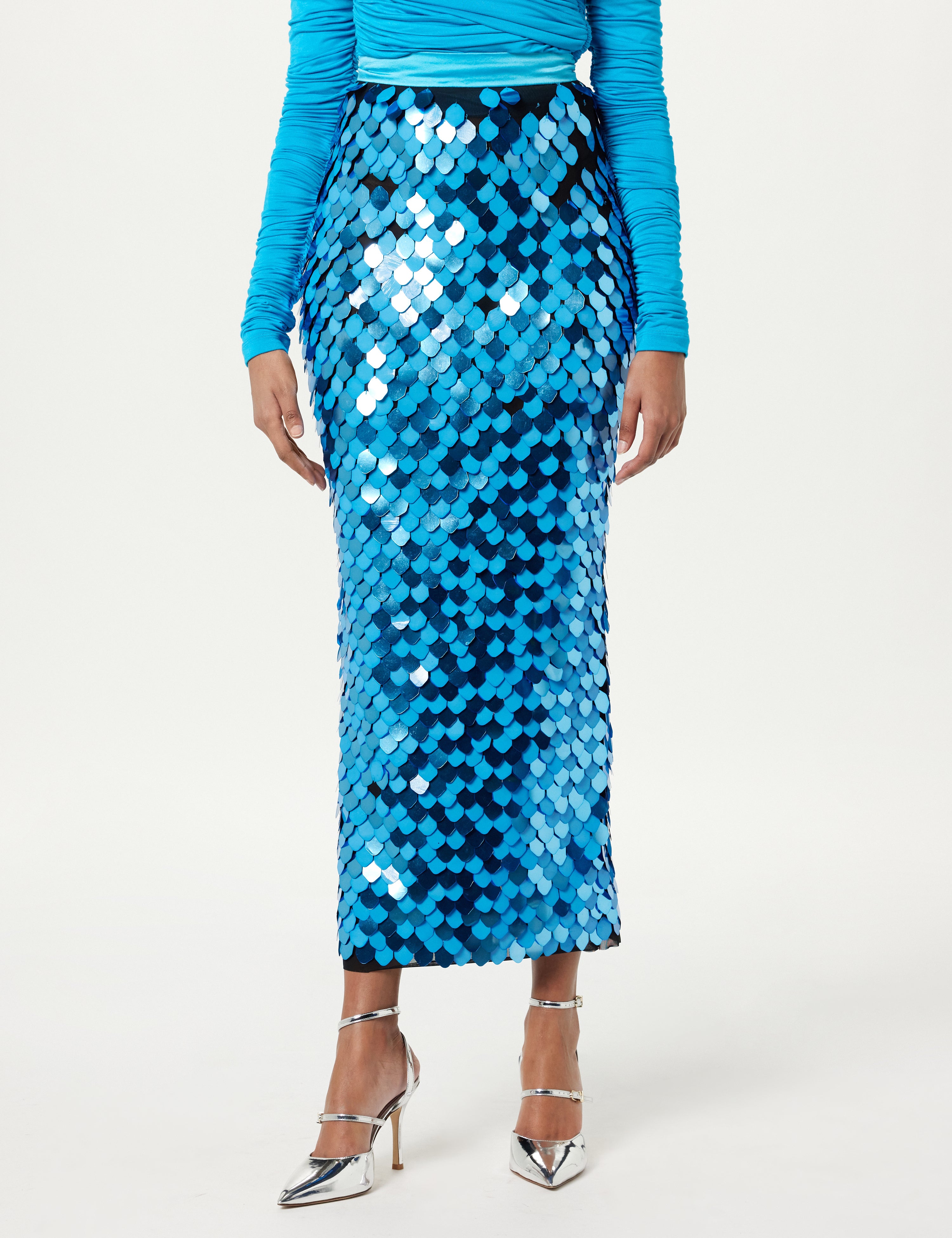 Paillette Maxi Skirt