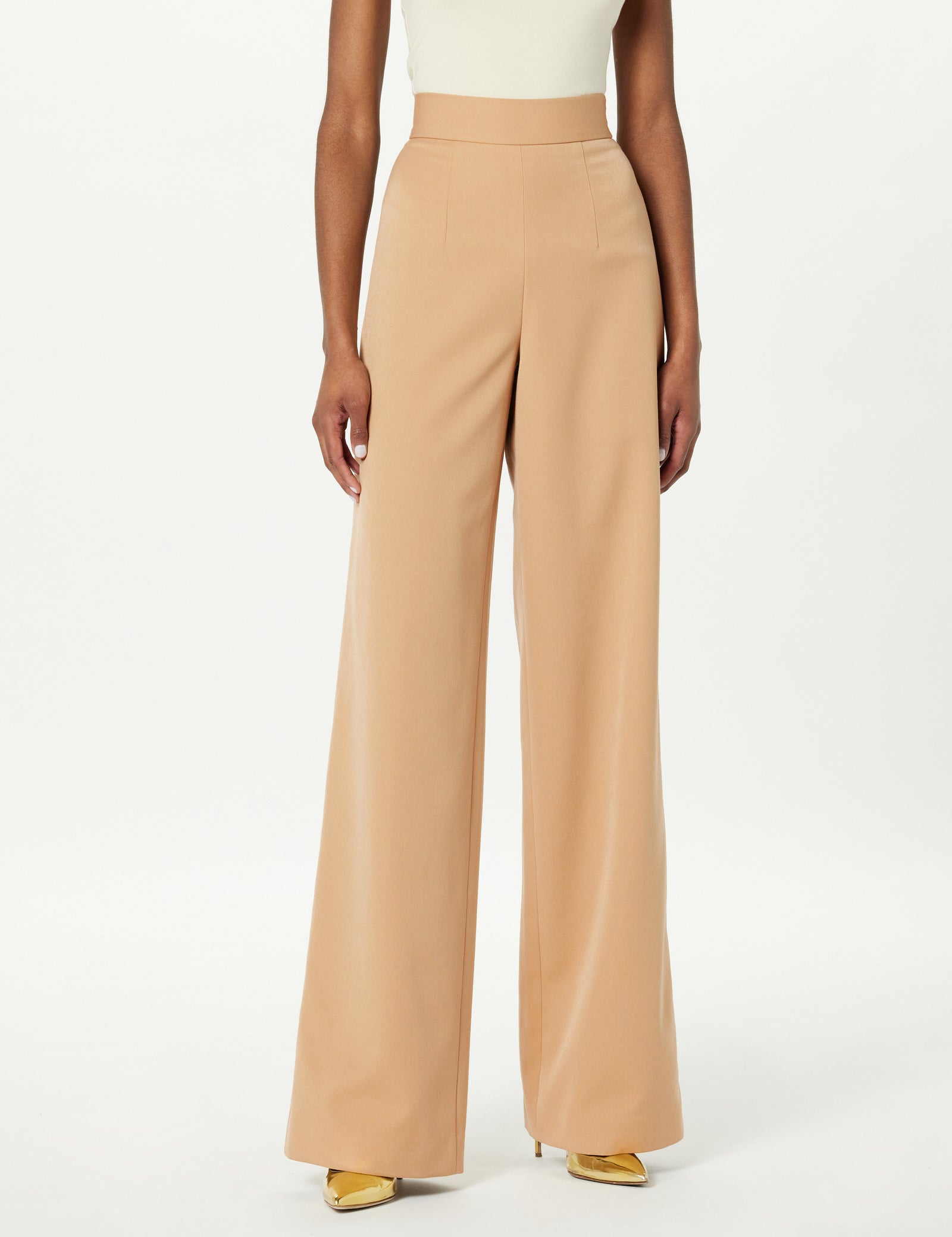 パンツ Andmary Highwaist ribbon pants beige S andmary Highwaist ribbon pants black S - メルカリ