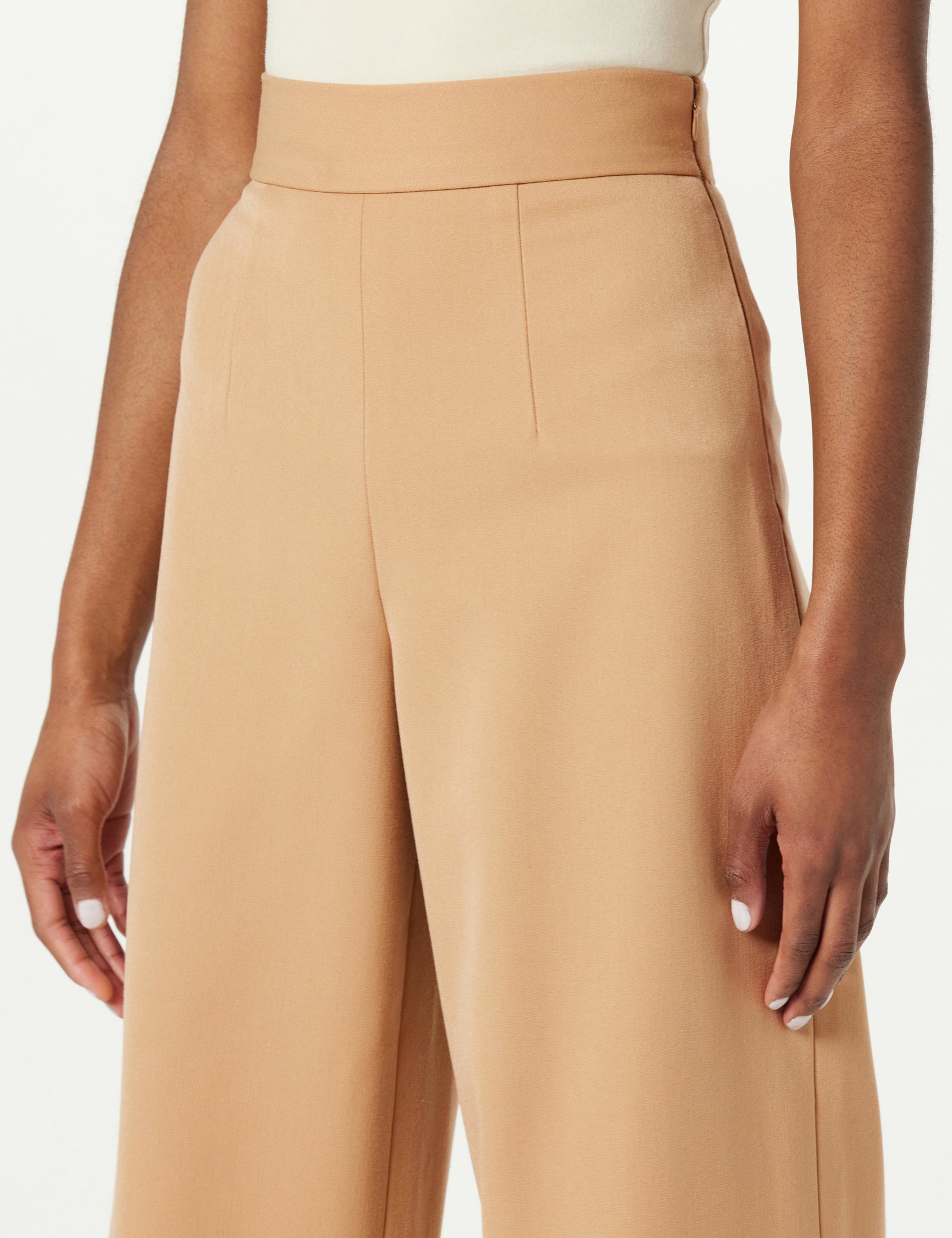 High Waist Wide Leg Pant – Sergio Hudson