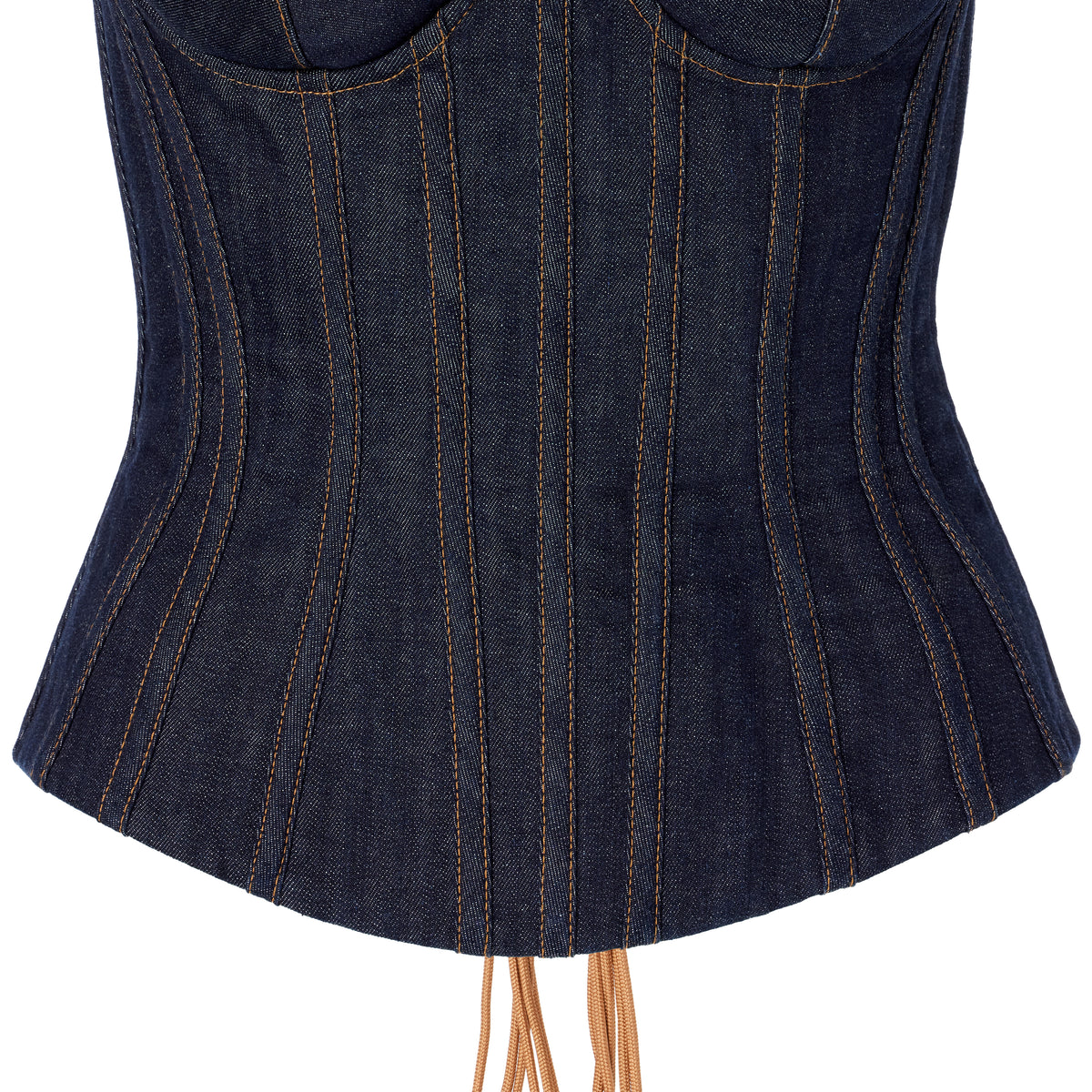 Denim Corset