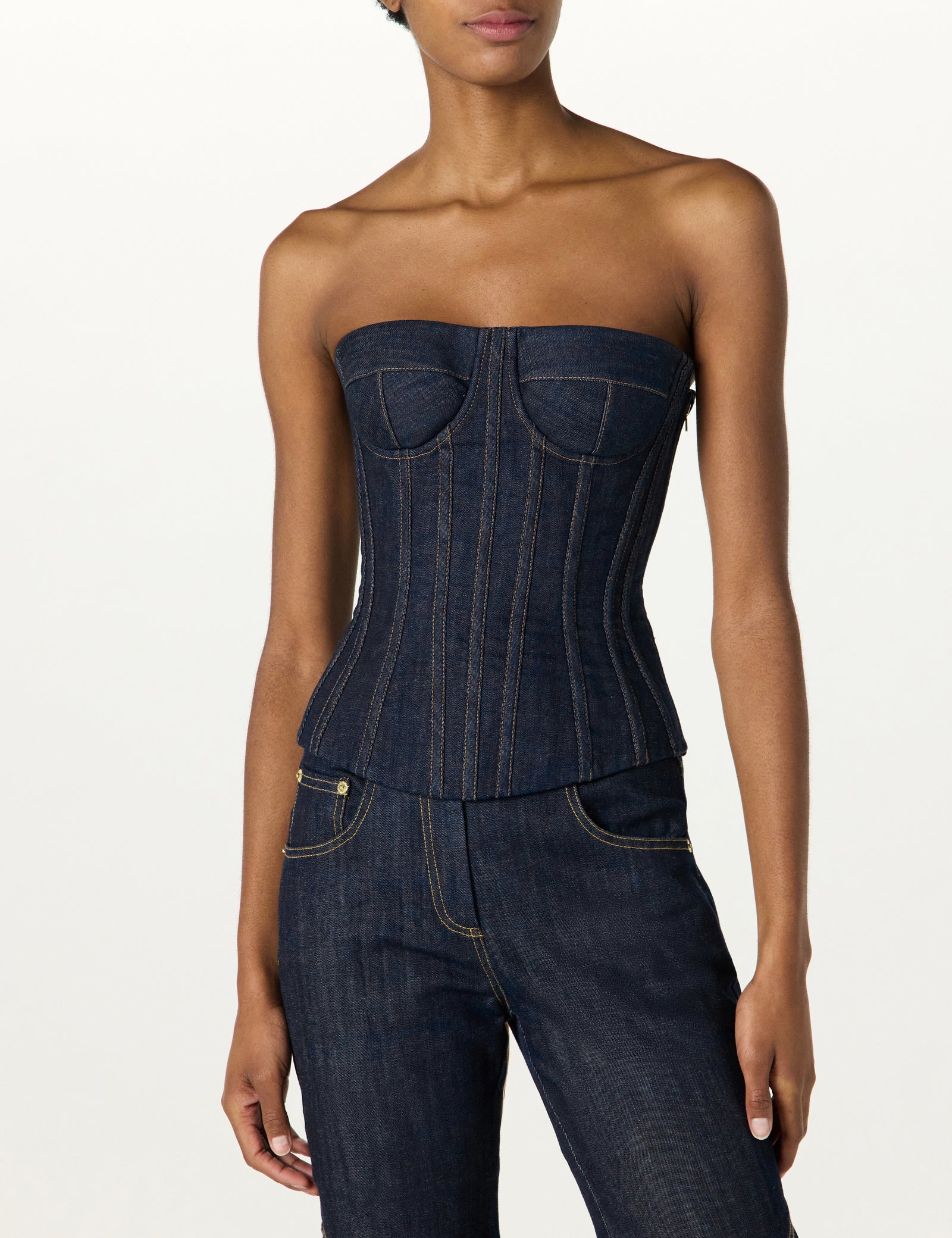 海外ブランド  Denim Corset Hudson Sergio – パンツ