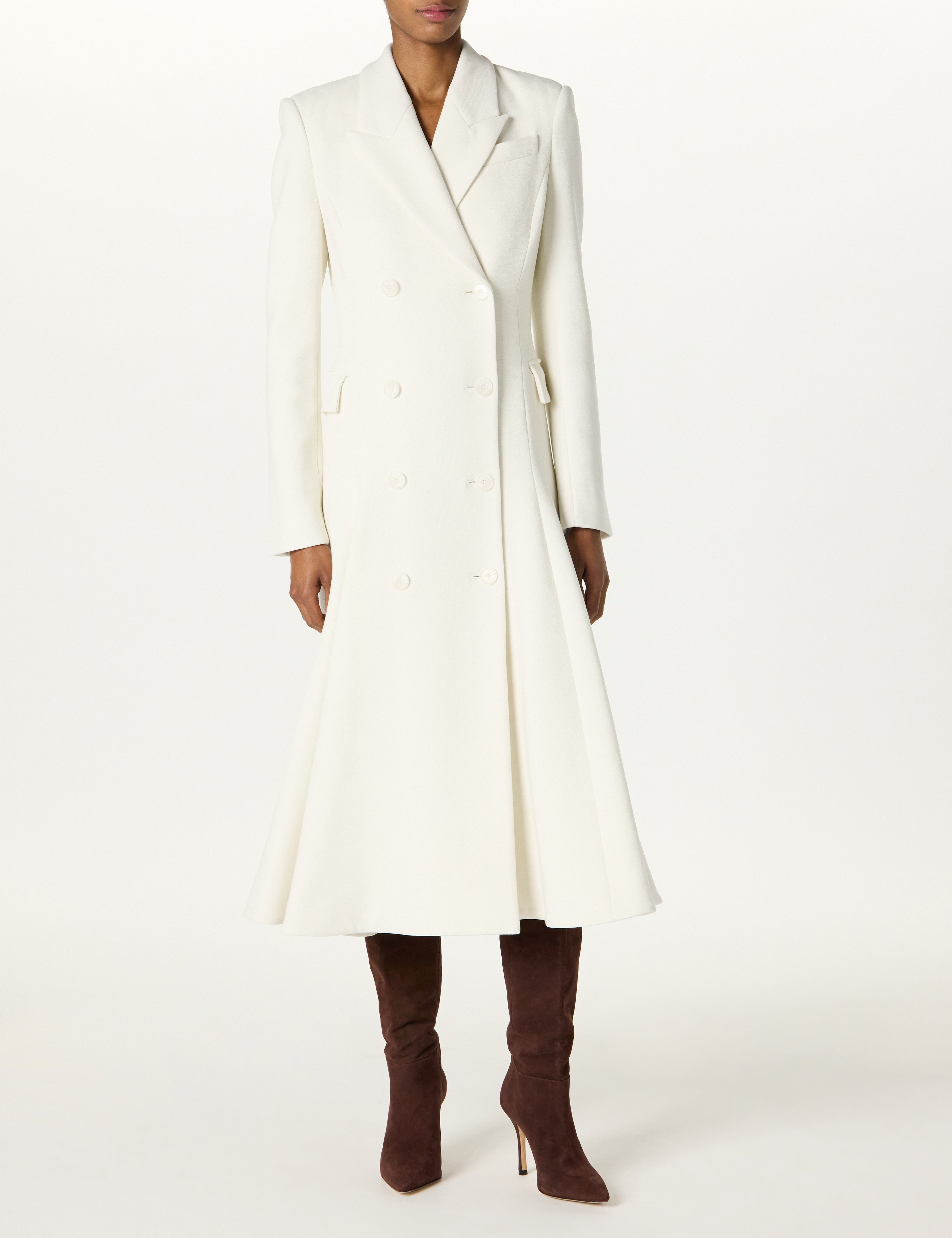 Double Breasted  Coat Dress