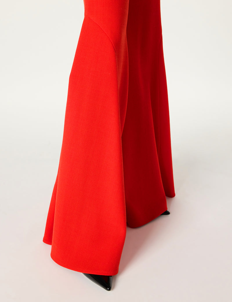 Bell Bottom Pant (Scarlet)