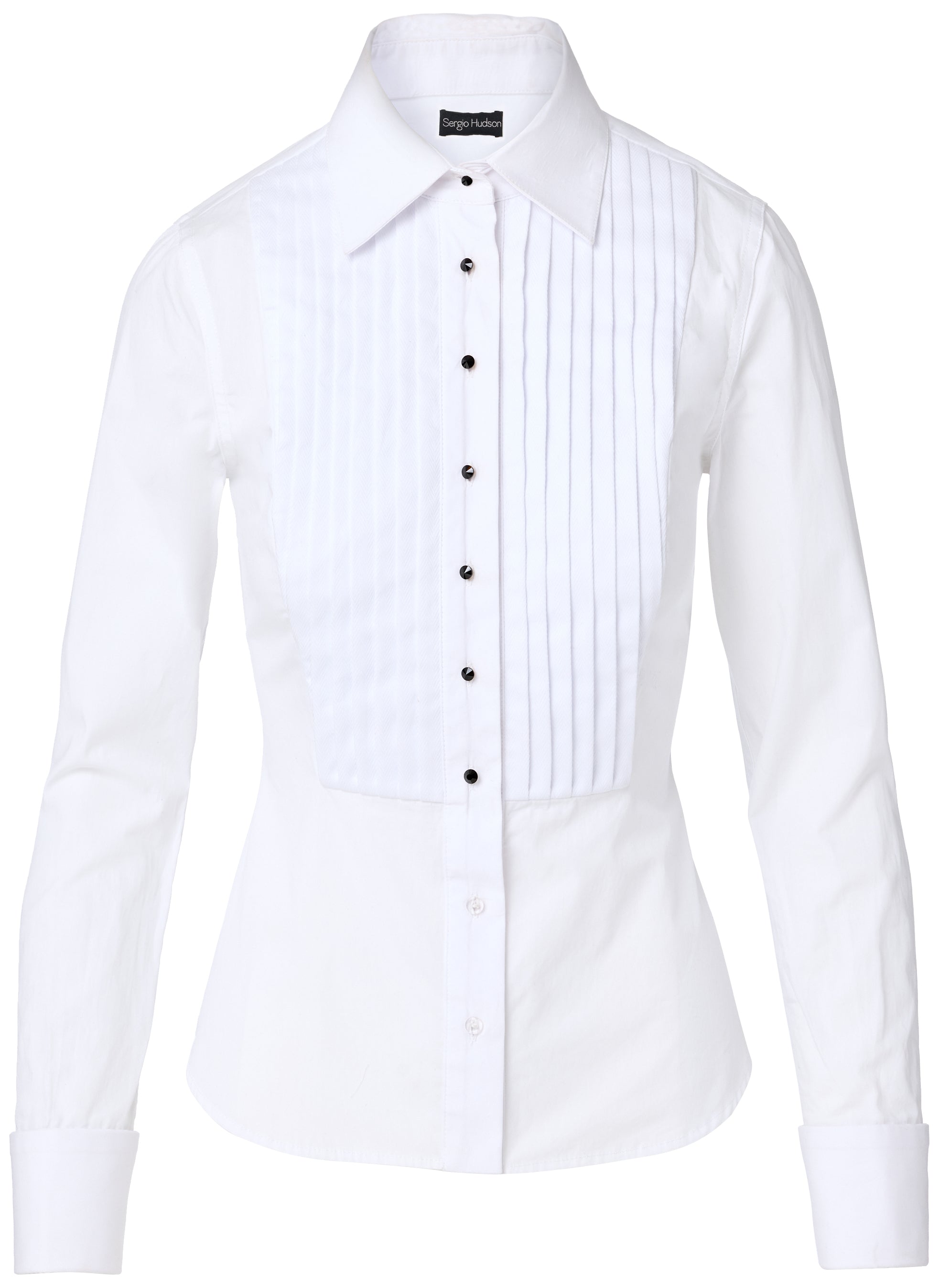 Tuxedo Shirt Pleated