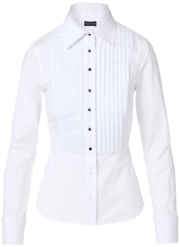 Tuxedo Shirt Pleated